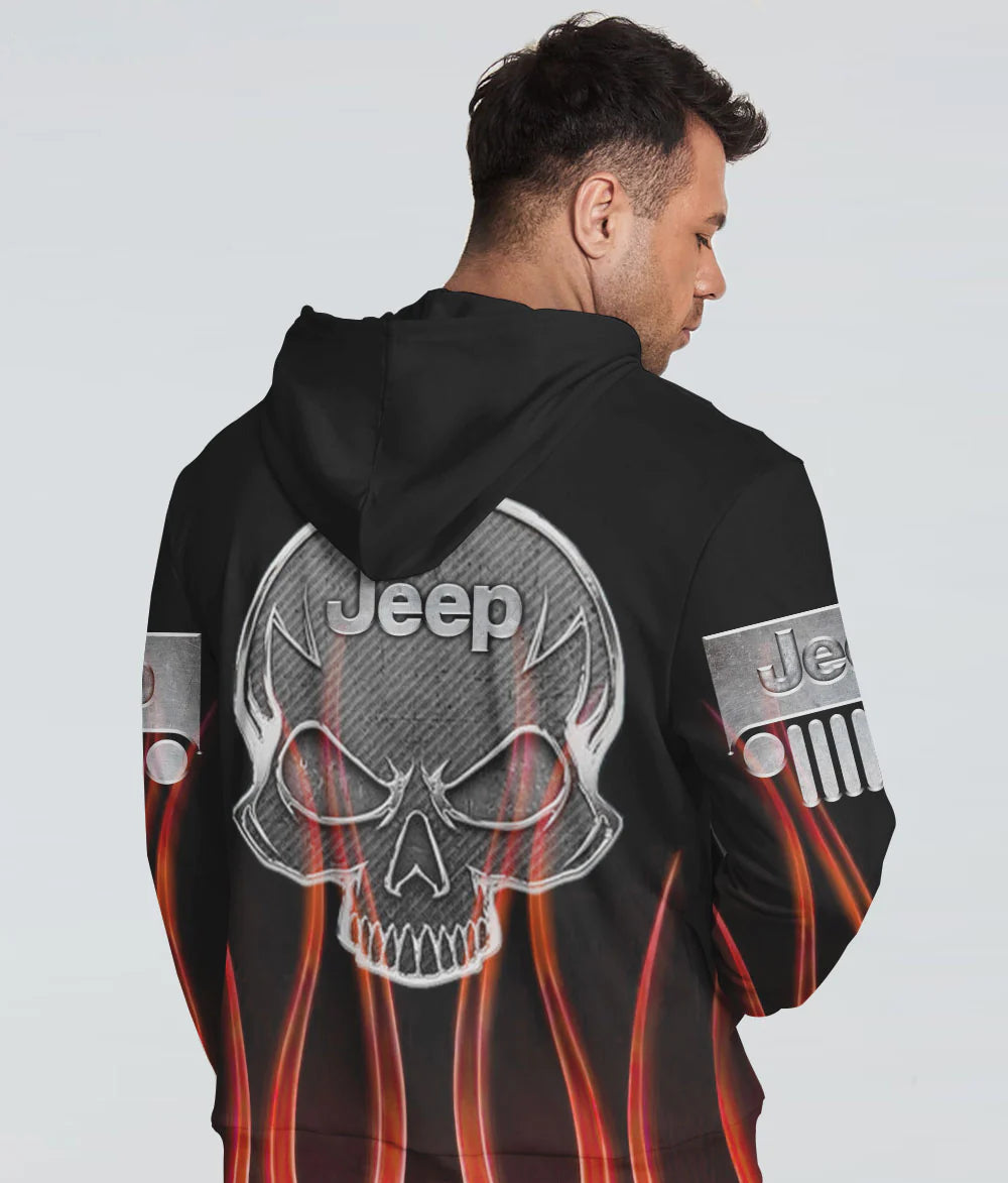 jeep-skull-fire-hoodie