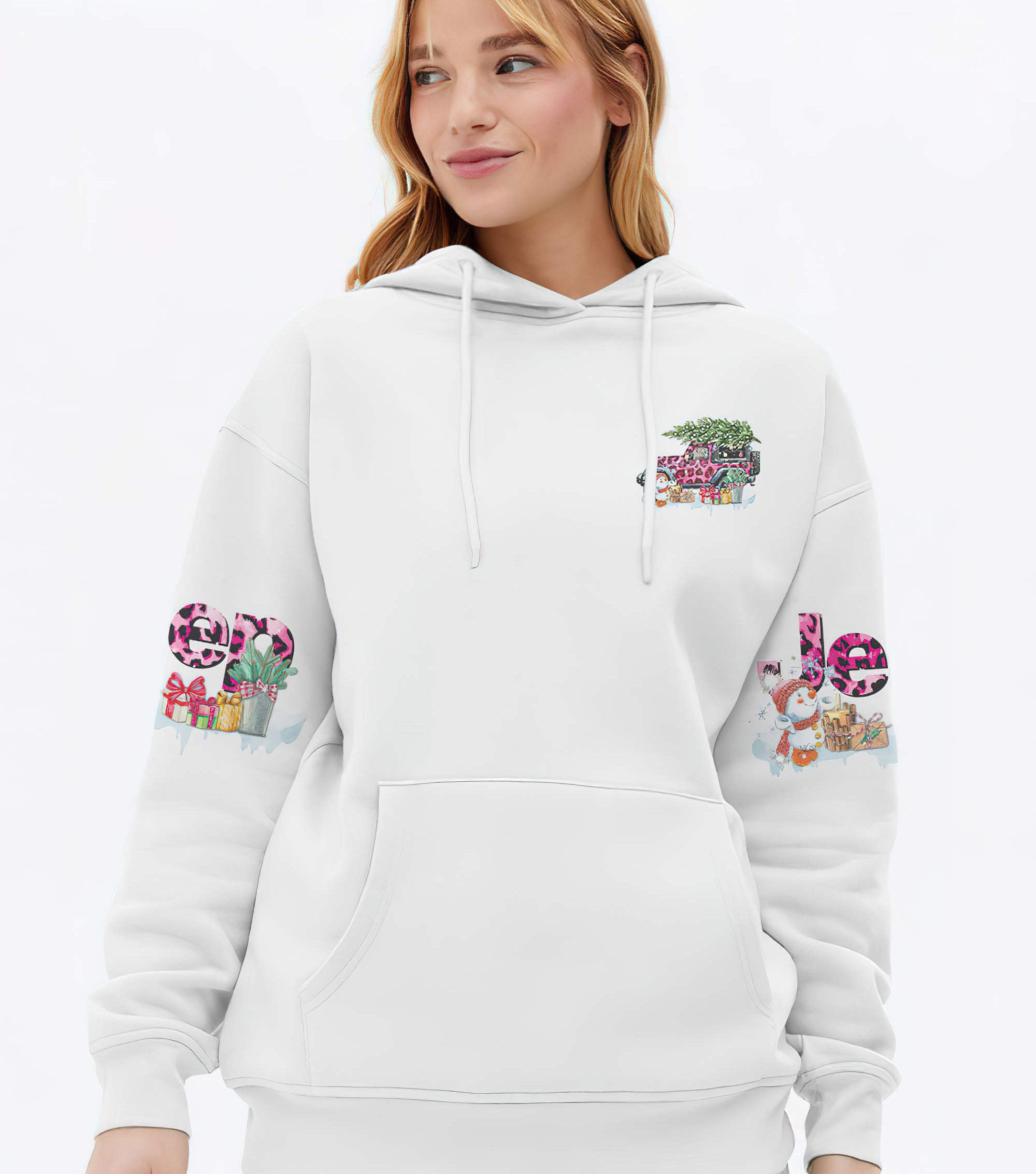 jeep-pink-leopard-christmas-flag-hoodie