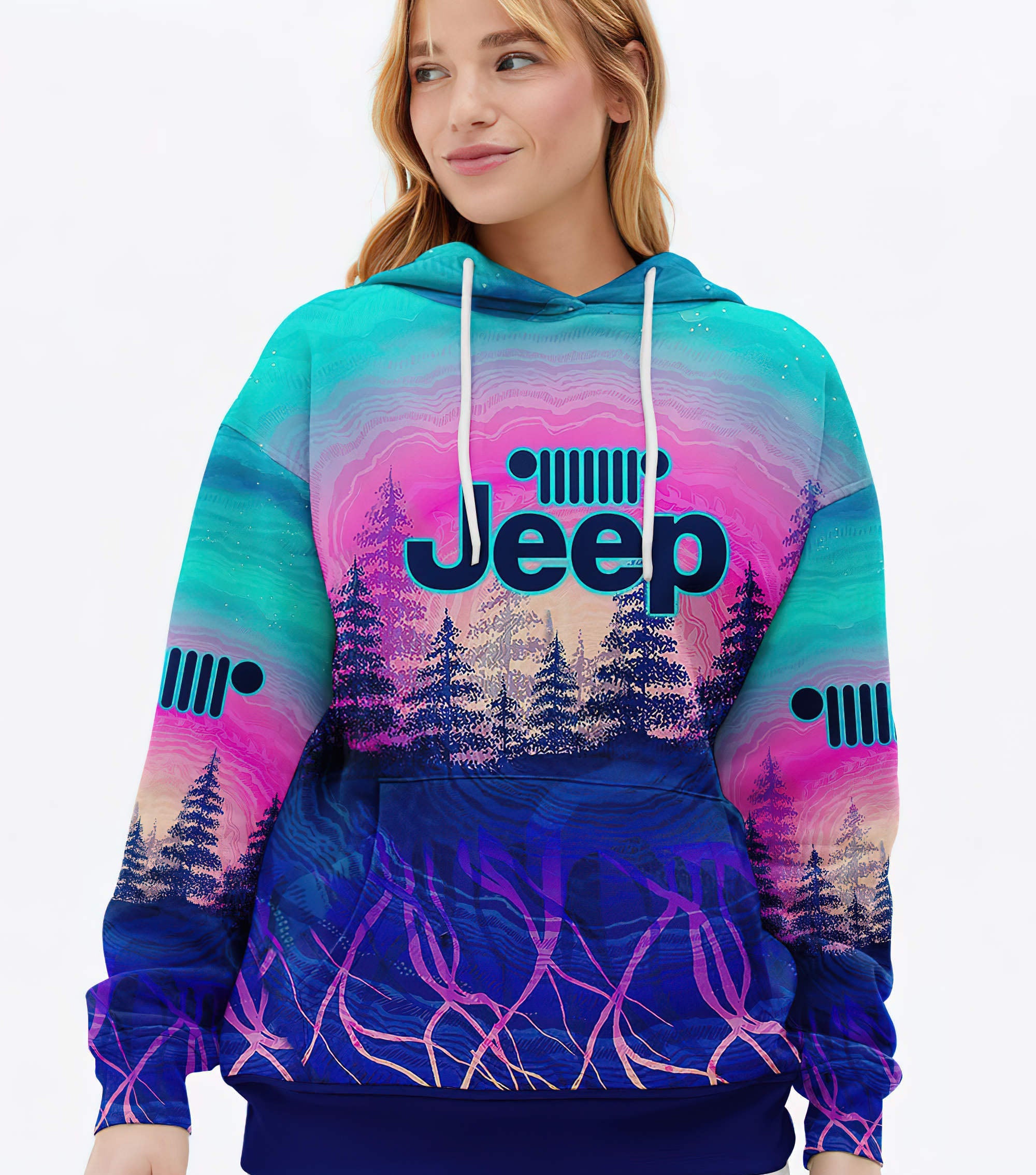 not-all-who-wander-are-lost-forest-sunset-hoodie