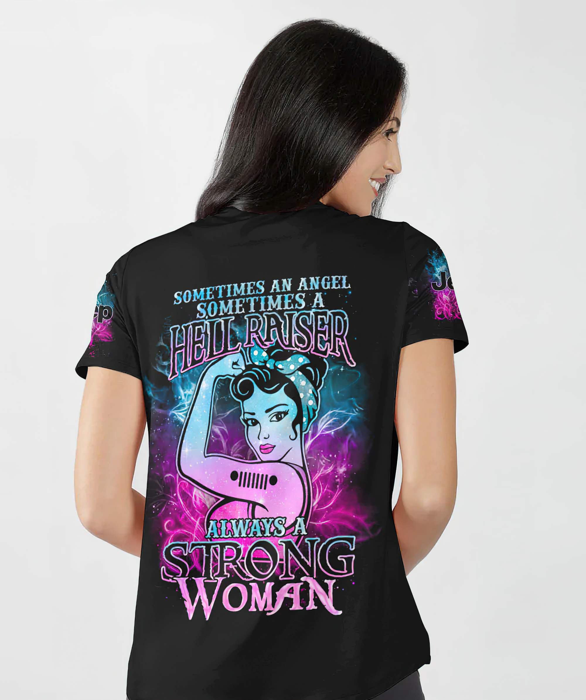 always-a-strong-woman-jeep-girl-all-over-print-women-v-neck-t-shirt