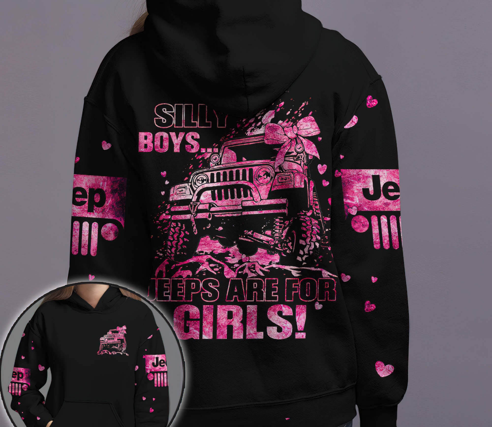 silly-boys-jeeps-are-for-girls-hoodie