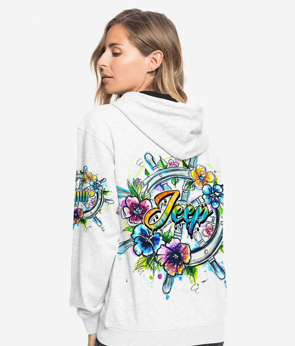 jeep-ship-wheel-flower-hoodie