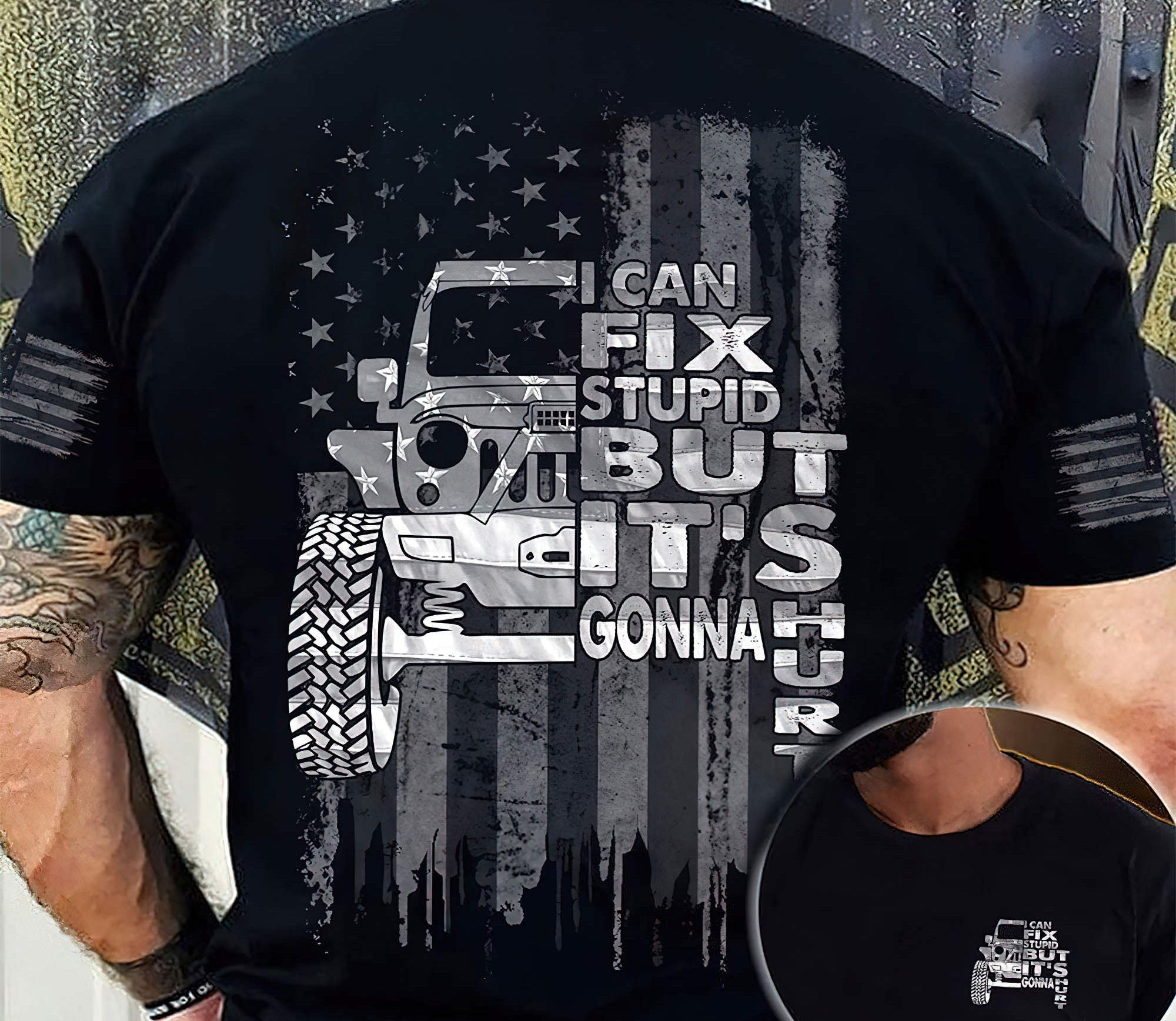 i-can-fix-stupid-jeep-flag-t-shirt