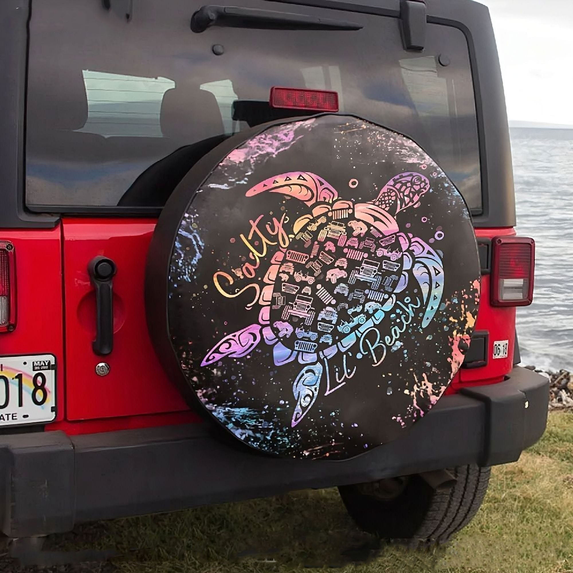 sassy-since-birth-turtle-beach-automotive-spare-tire-cover