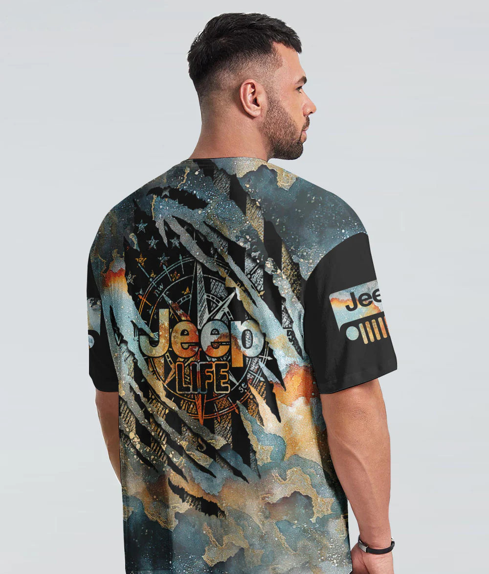 jeep-life-compass-vintage-galaxy-t-shirt