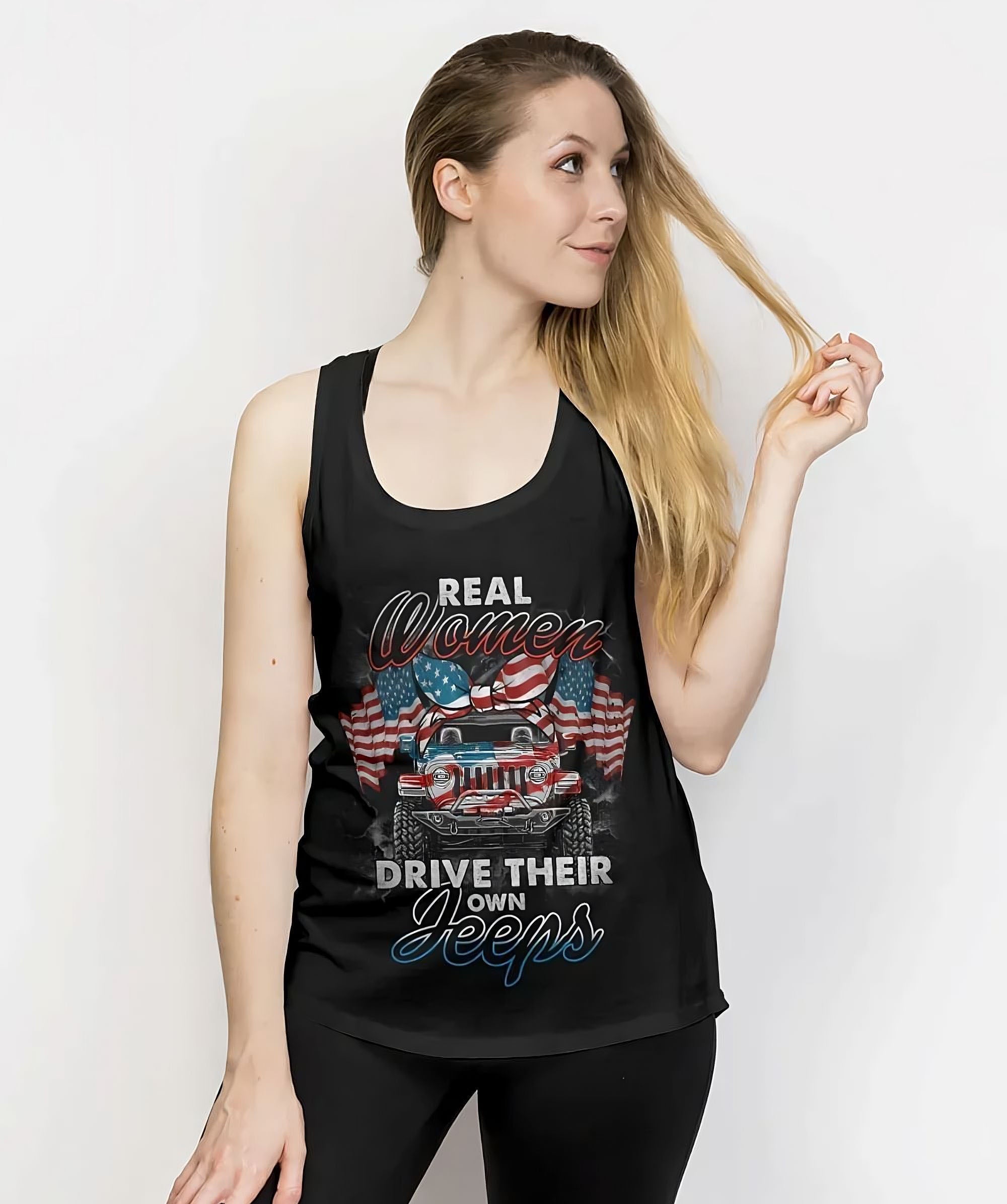 real-women-drive-their-own-jeeps-all-over-print-tank-top