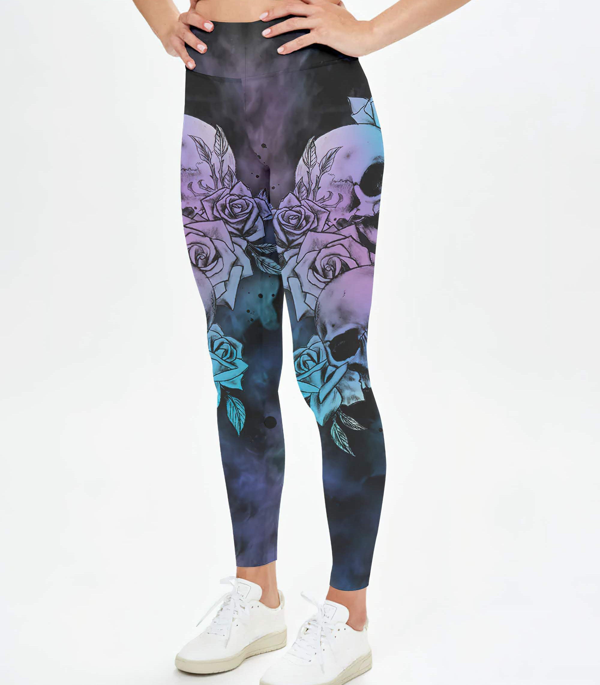 the-good-girl-in-me-got-tired-skull-all-over-print-35-leggings