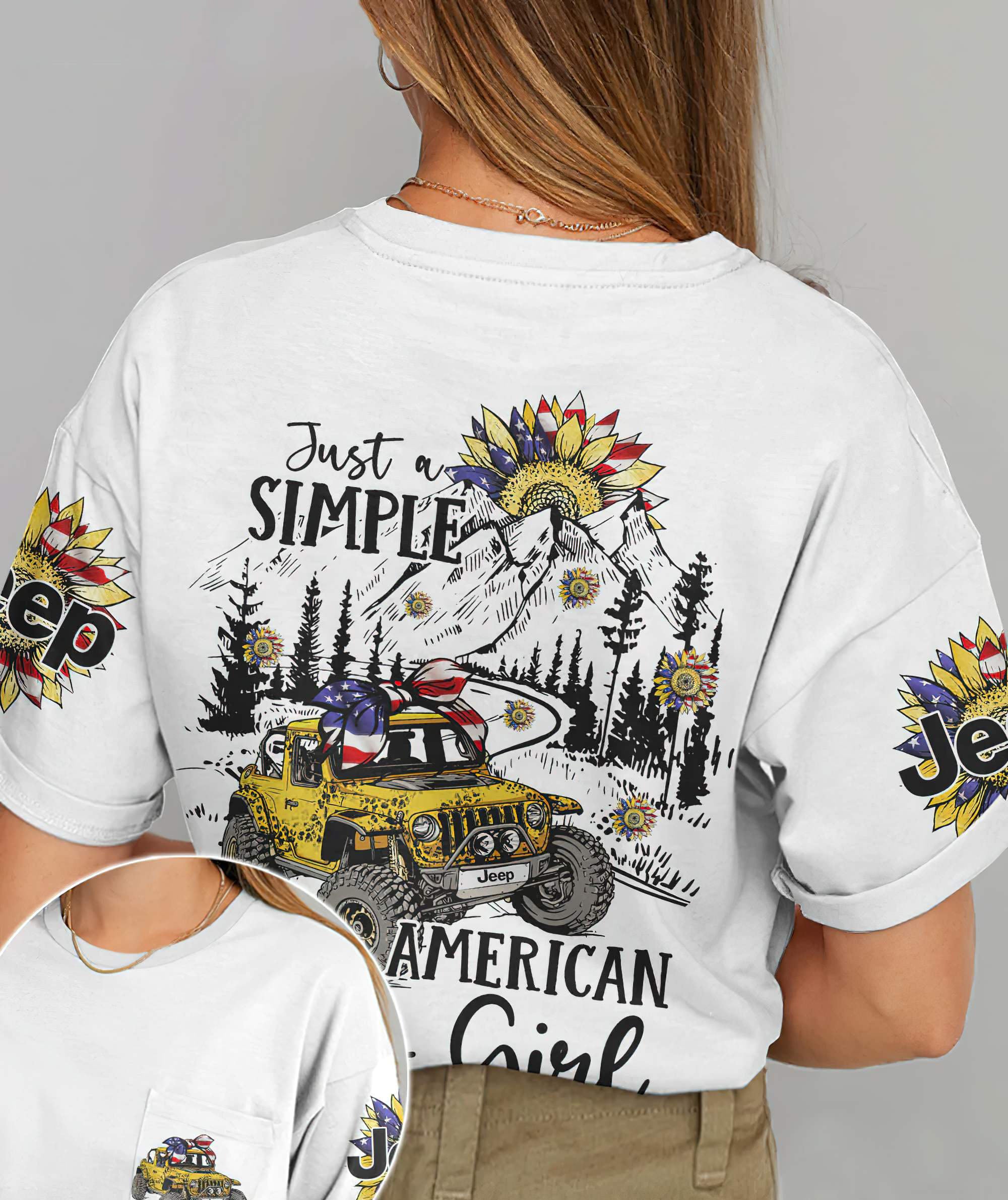 just-a-simple-american-jeep-girl-sunflower-all-over-print-t-shirt