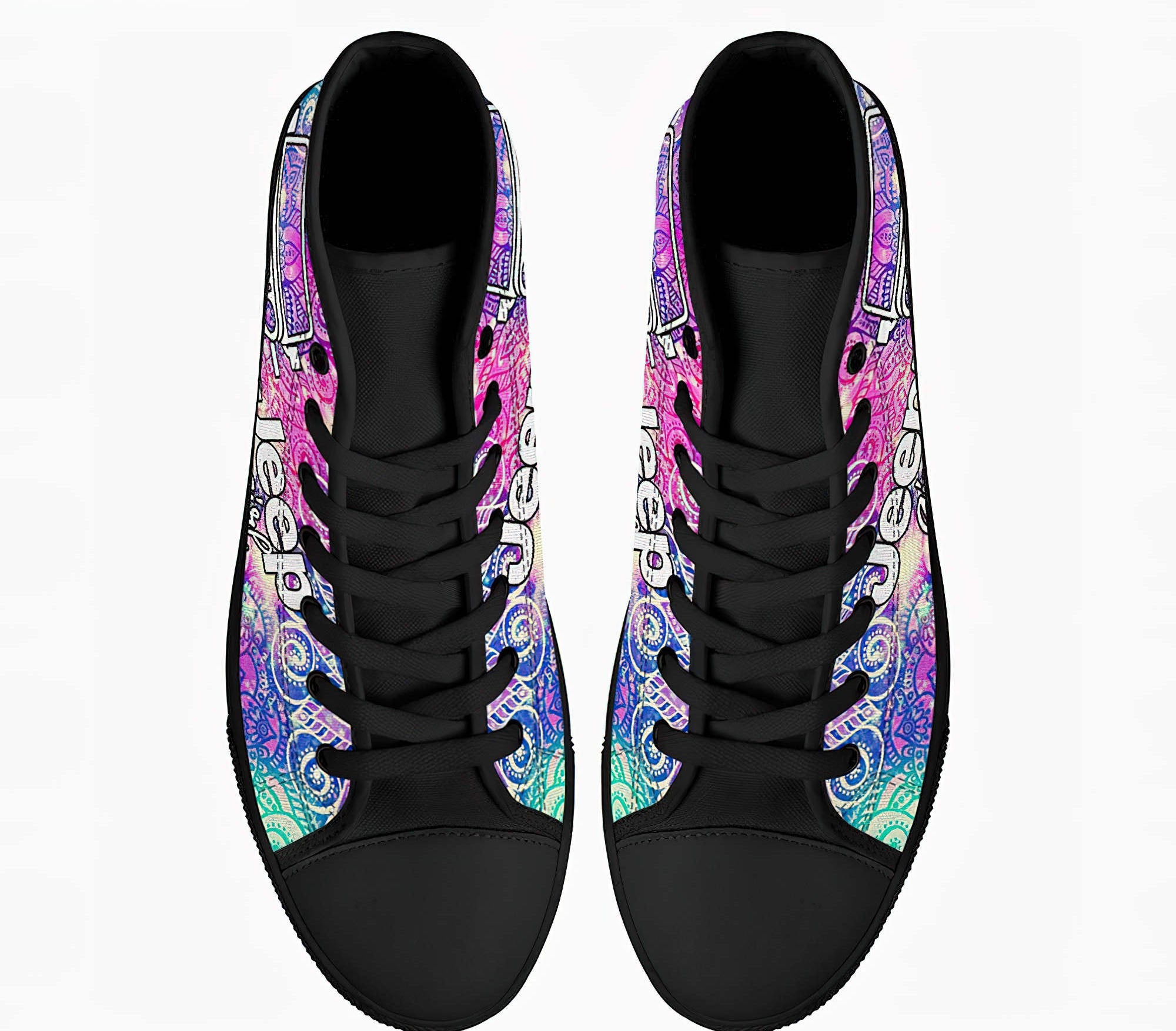 mandala-galaxy-jeep-girl-high-top-shoes