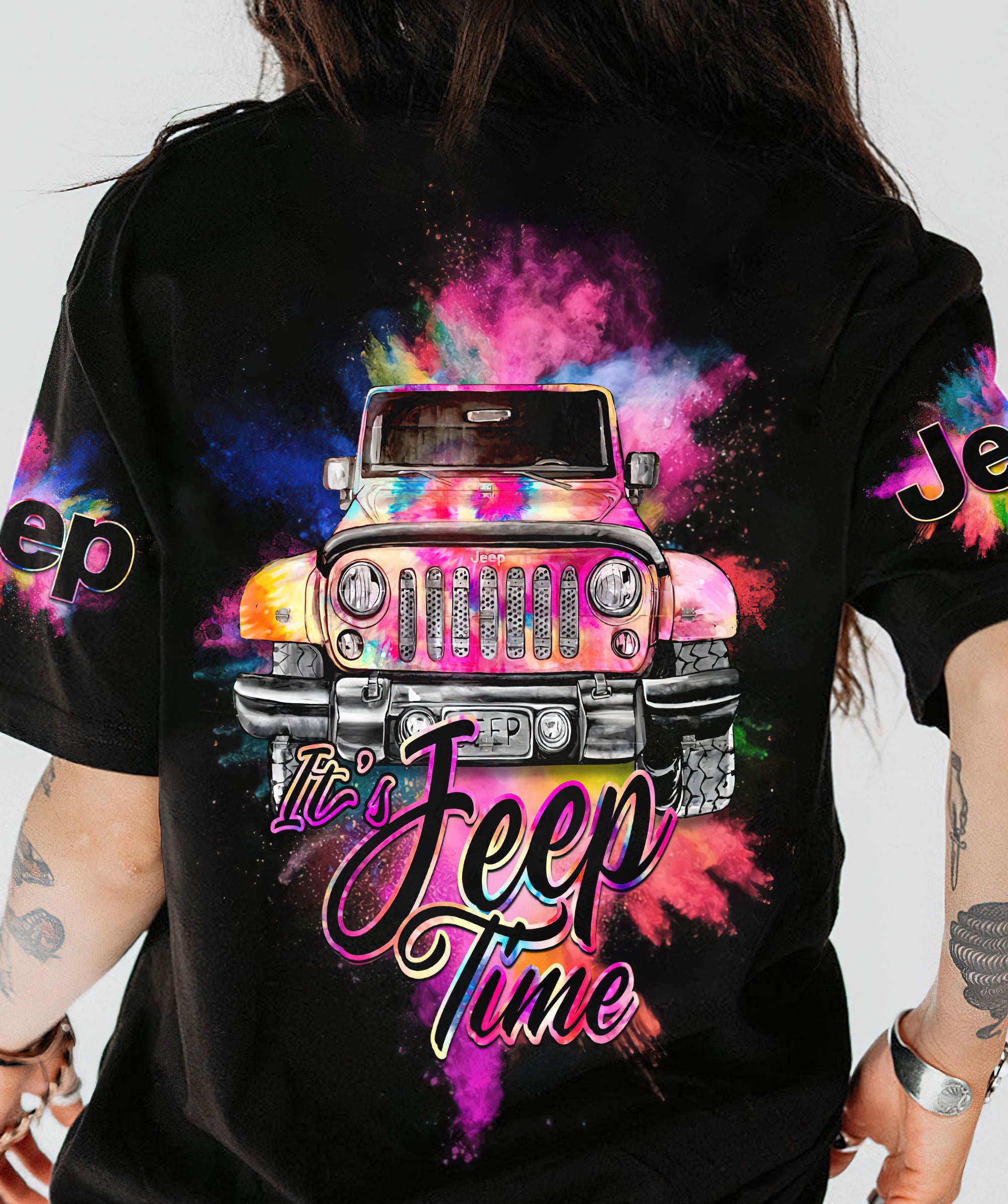 on-a-dark-desert-highway-jeep-halloween-t-shirt