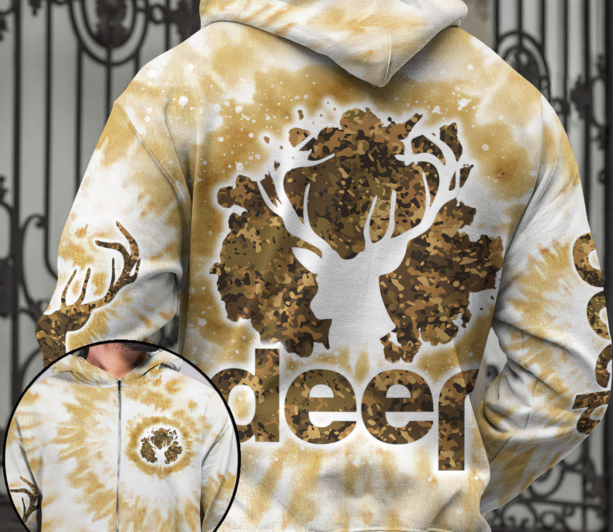 jeep-deer-tie-dye-hoodie