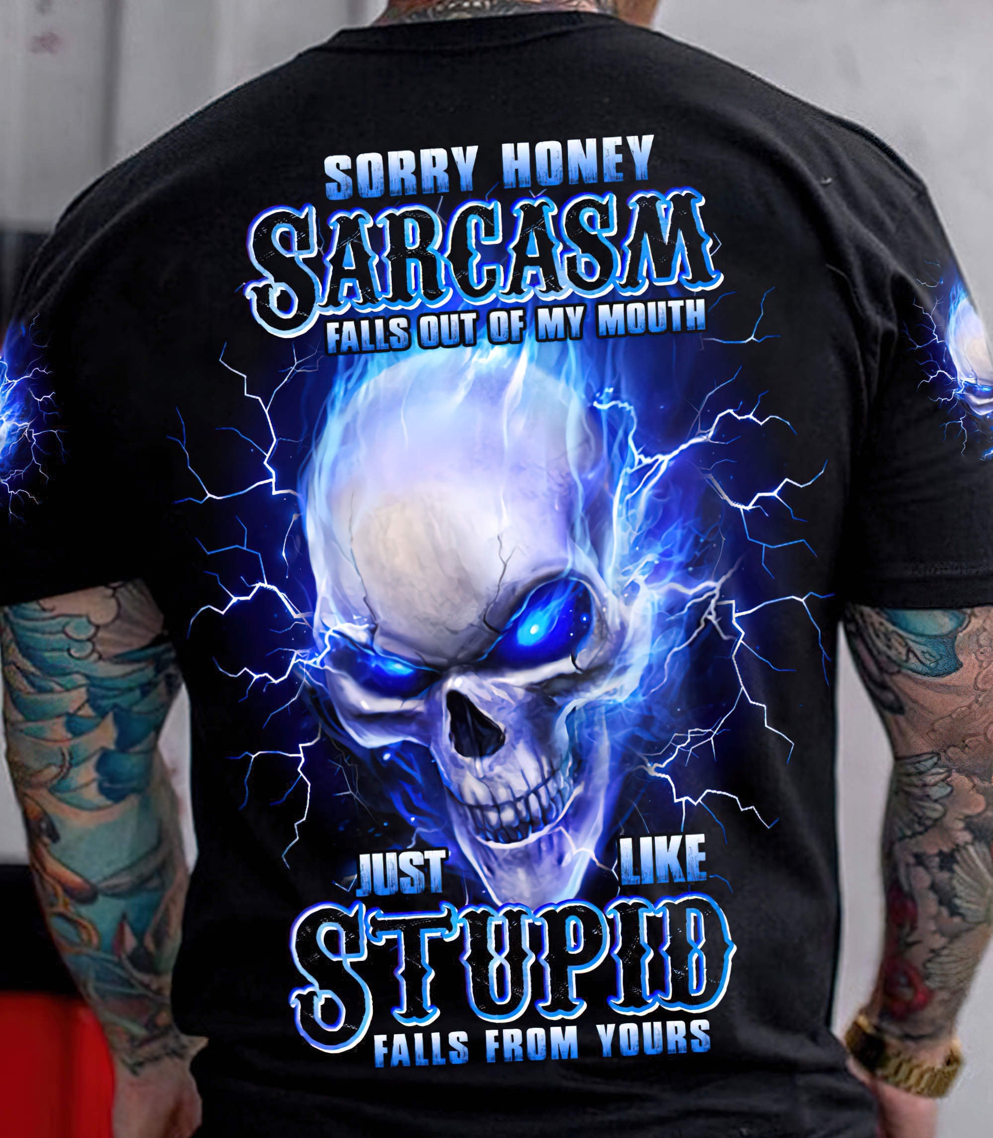 sorry-honey-skull-fire-all-over-print-t-shirt