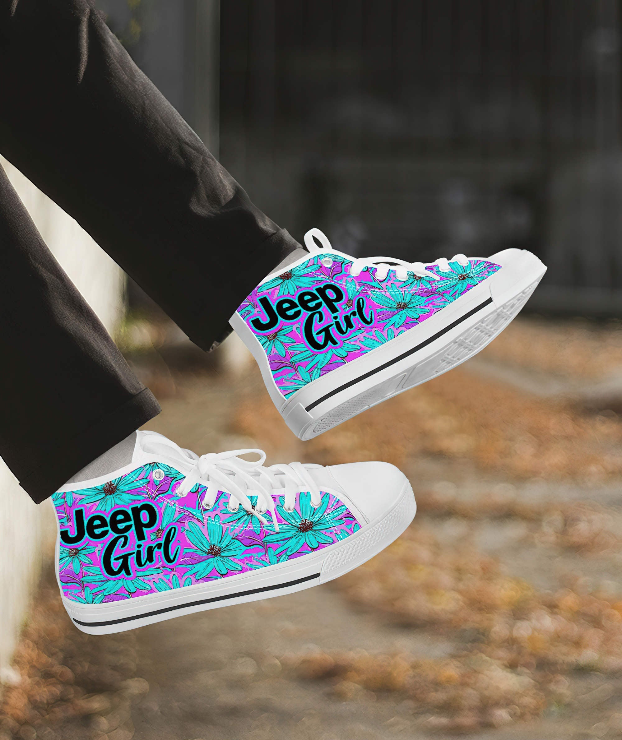 jeep-girl-daisy-high-top-shoes