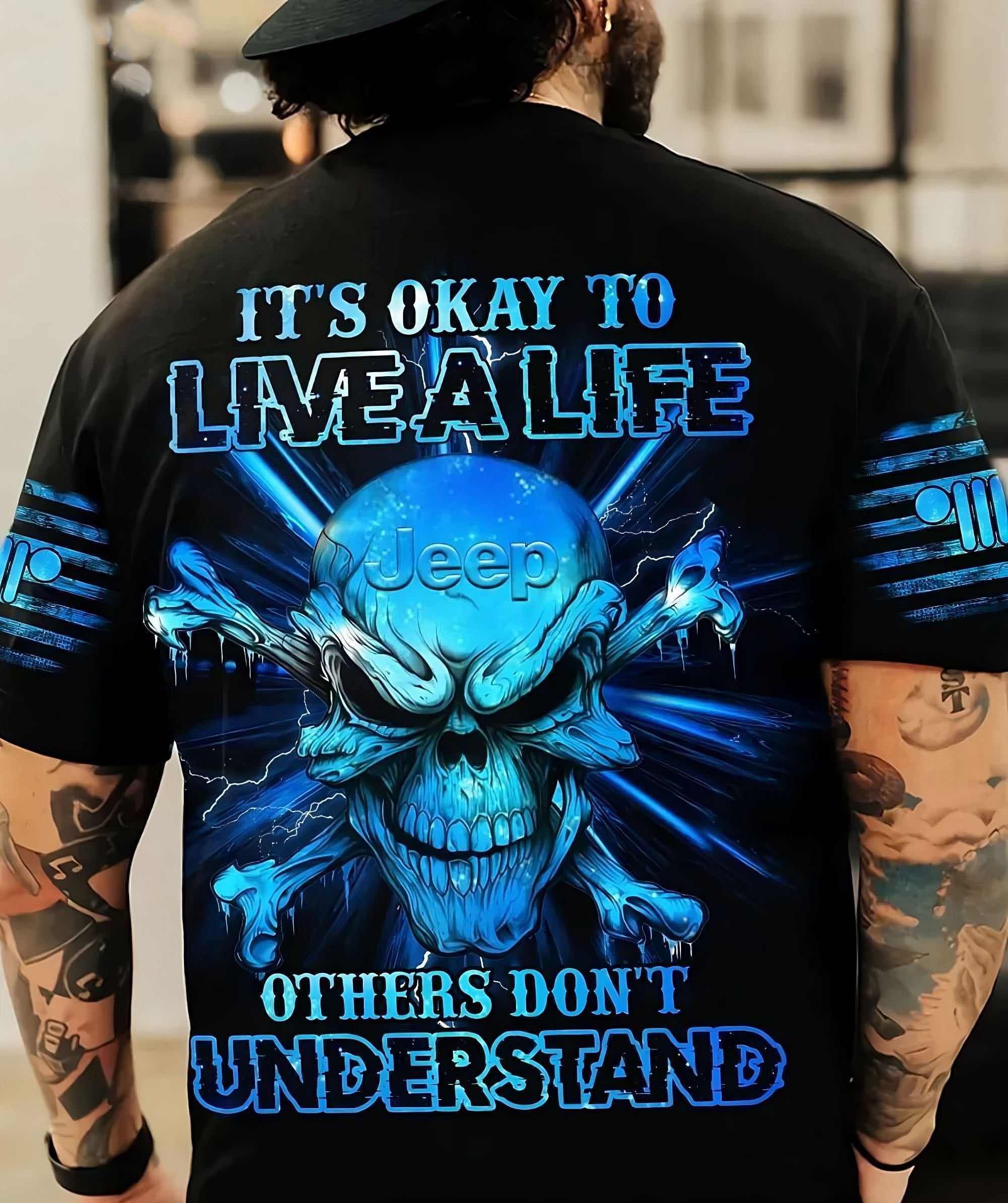 its-okay-to-live-a-life-skull-jeep-all-over-print-t-shirt