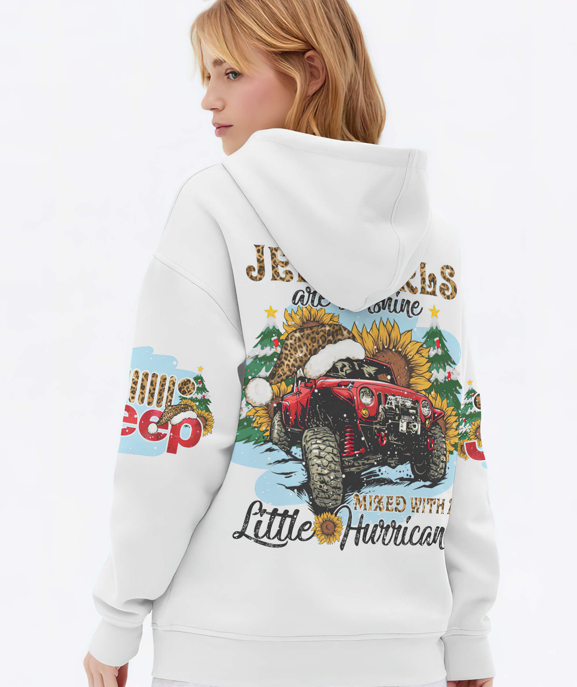 jeep-girl-are-sunshine-leopard-christmas-hoodie