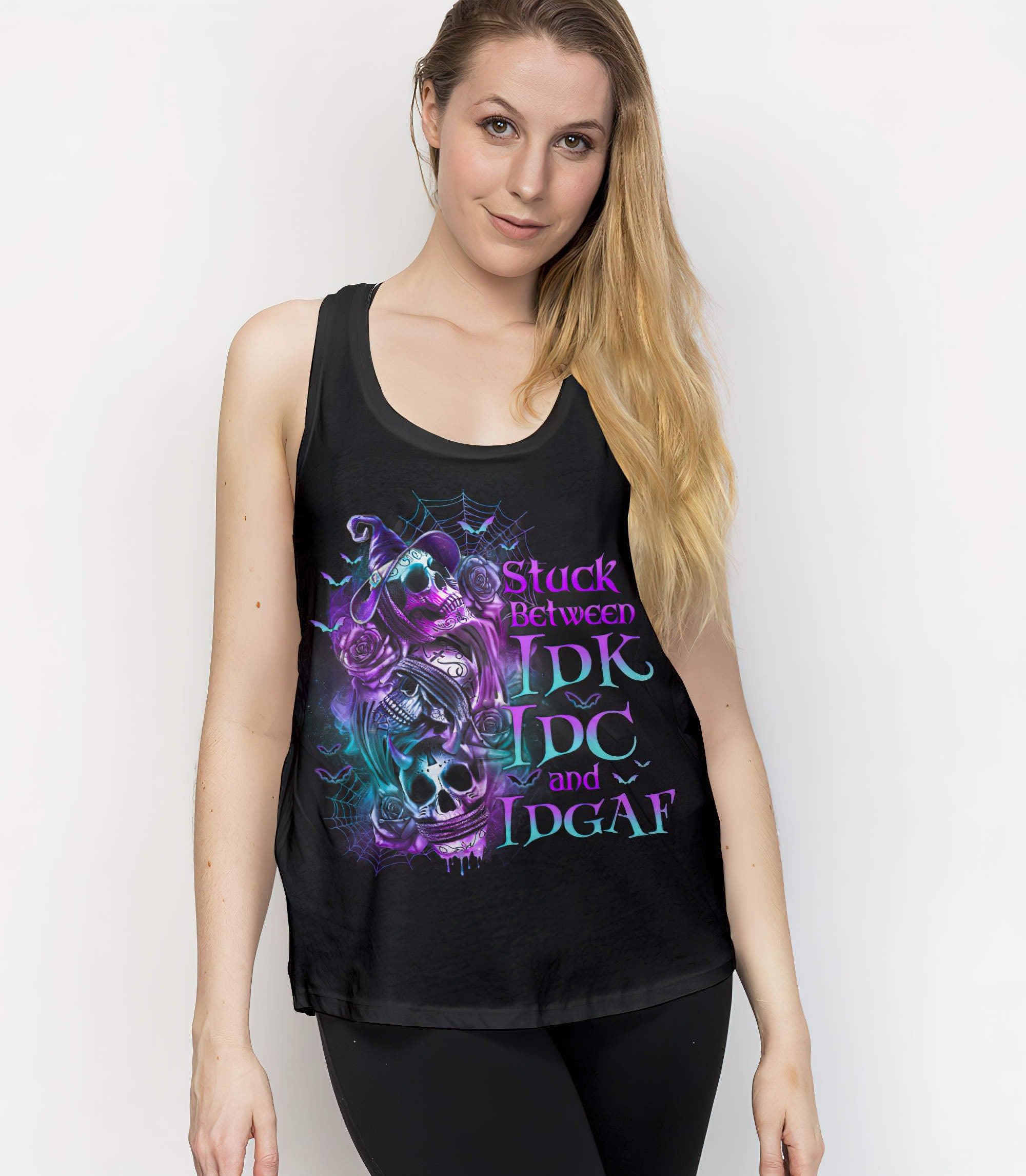 stuck-between-3-skulls-rose-all-over-print-tank-top