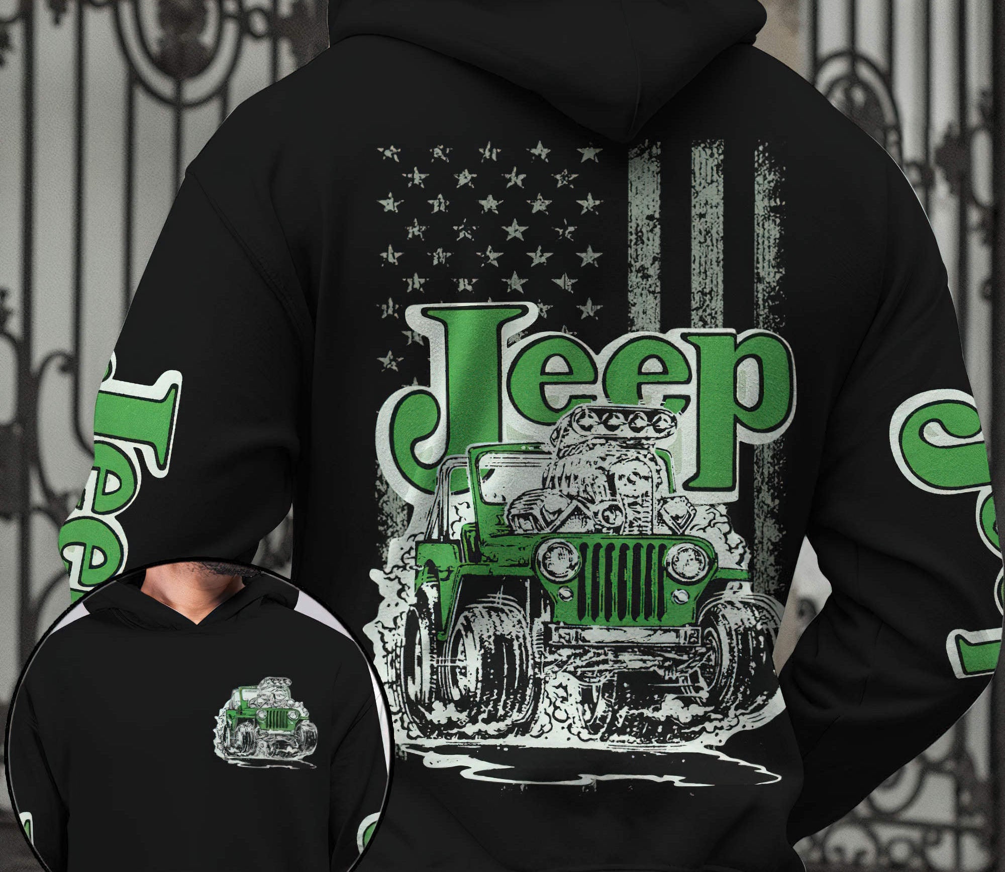 jeep-green-retro-hoodie