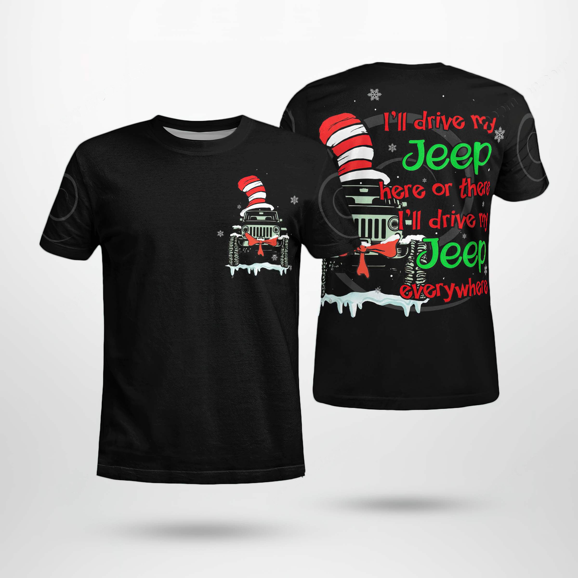 xmas-jeep-christmas-4-t-shirt