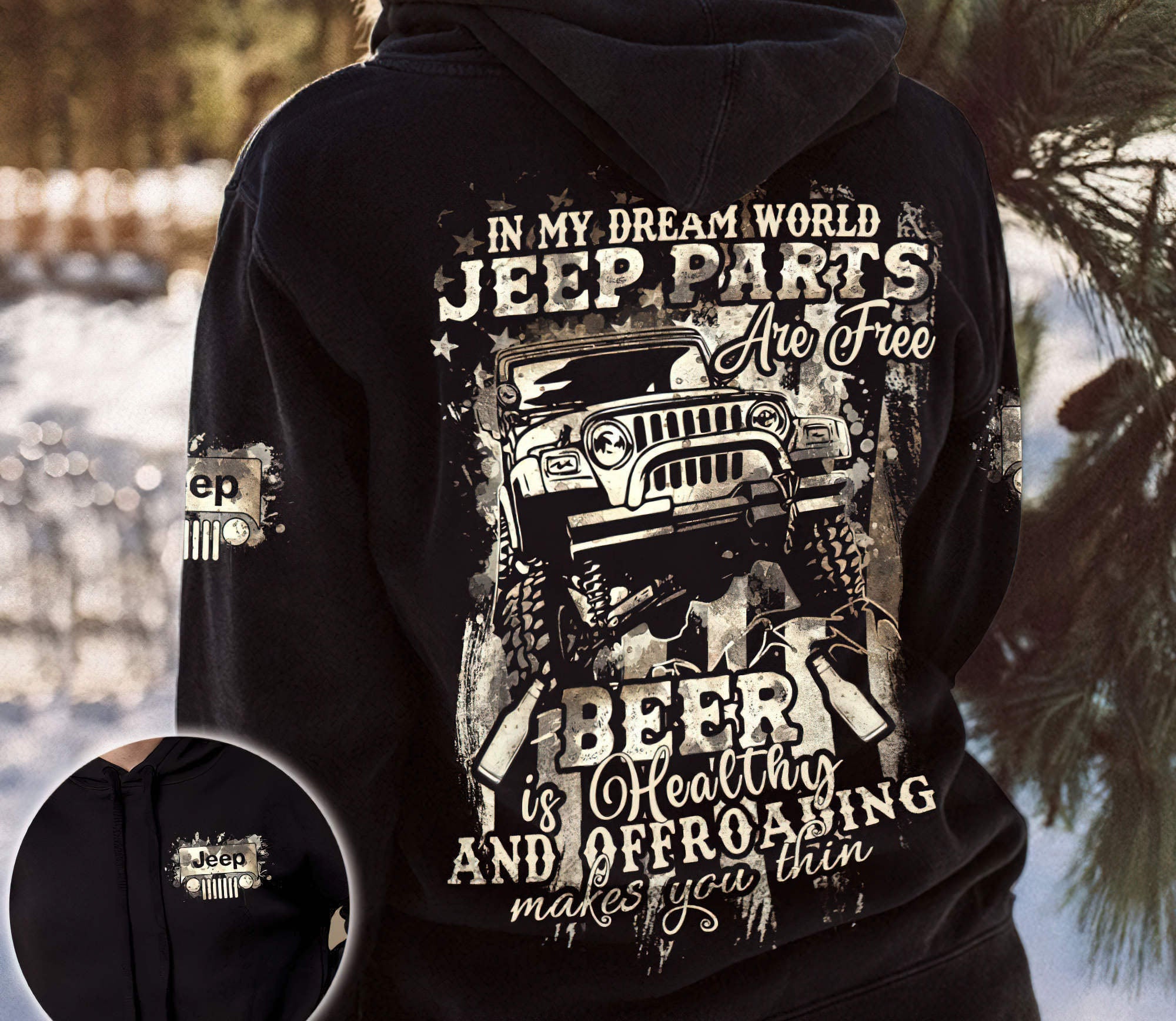 in-my-dream-jeep-woman-hoodie