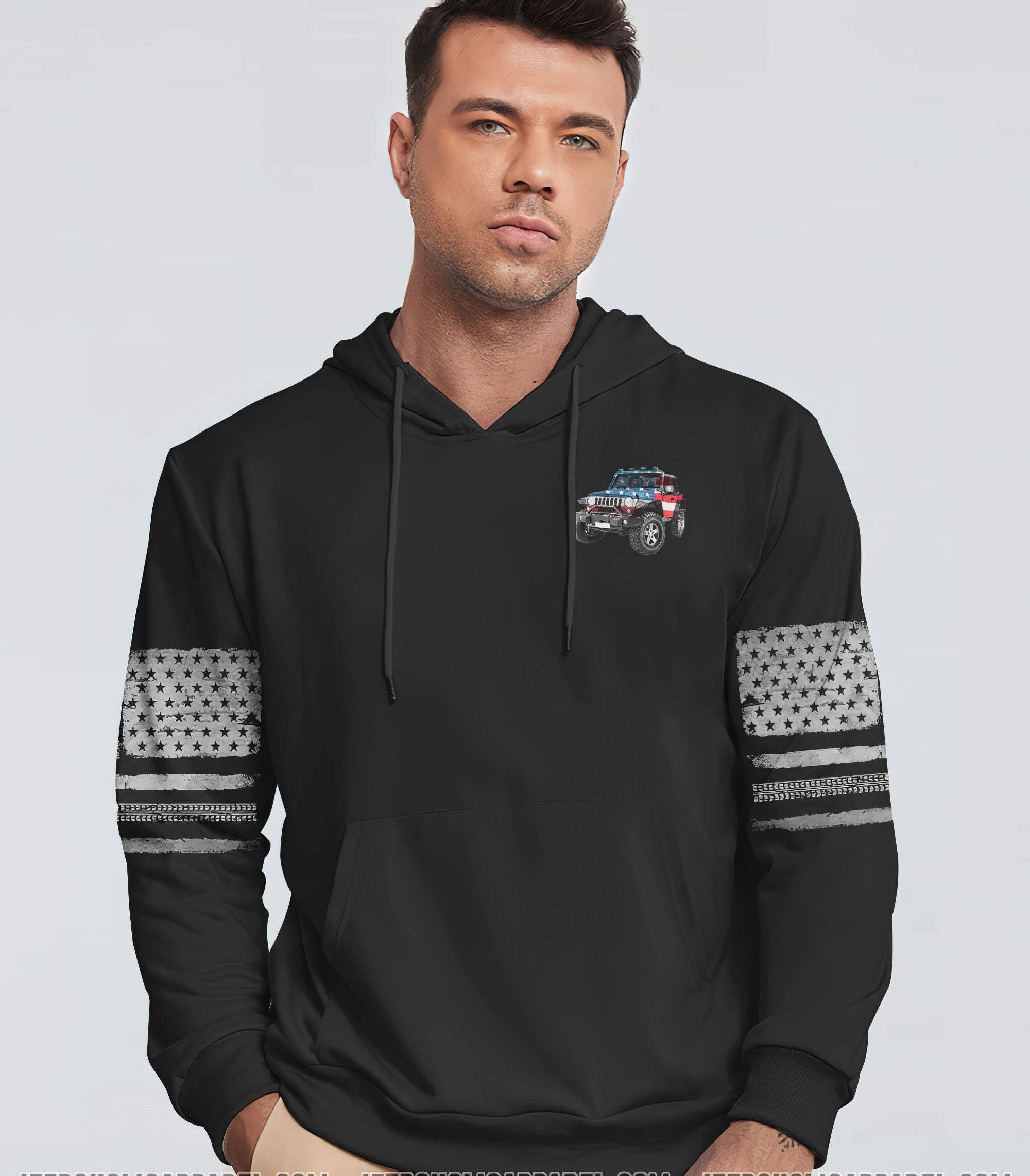 flag-cross-jeep-dad-hoodie