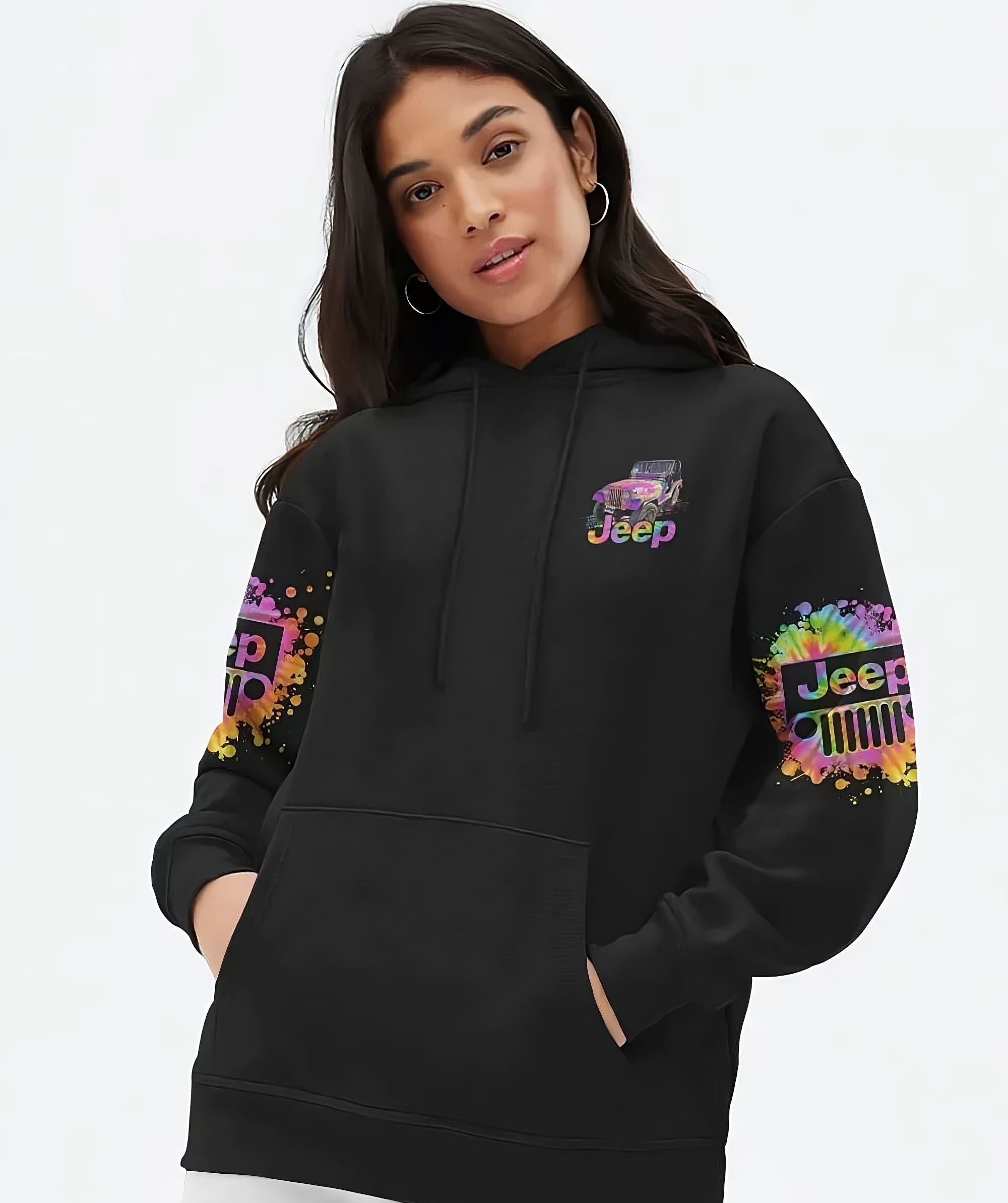 jeep-girl-i-am-who-i-am-tie-dye-jeep-all-over-print-hoodie