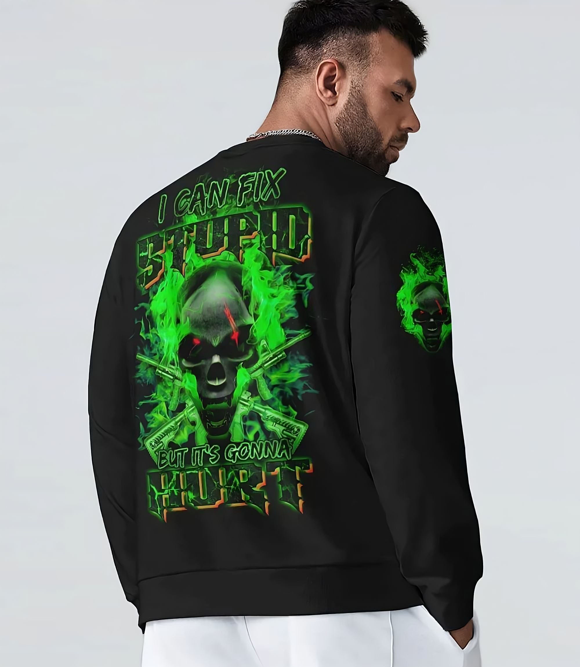 i-can-fix-stupid-flaming-skull-all-over-print-sweatshirt