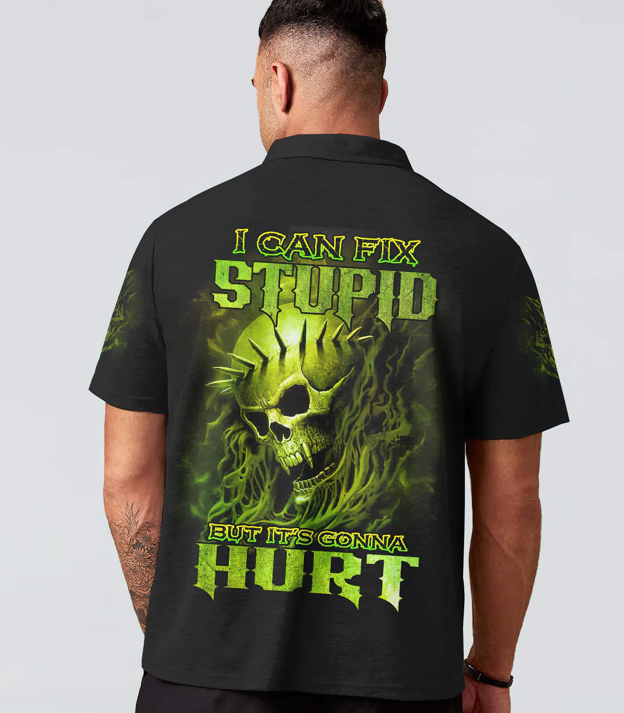 i-can-fix-stupid-bullet-skull-all-over-print-polo-shirt