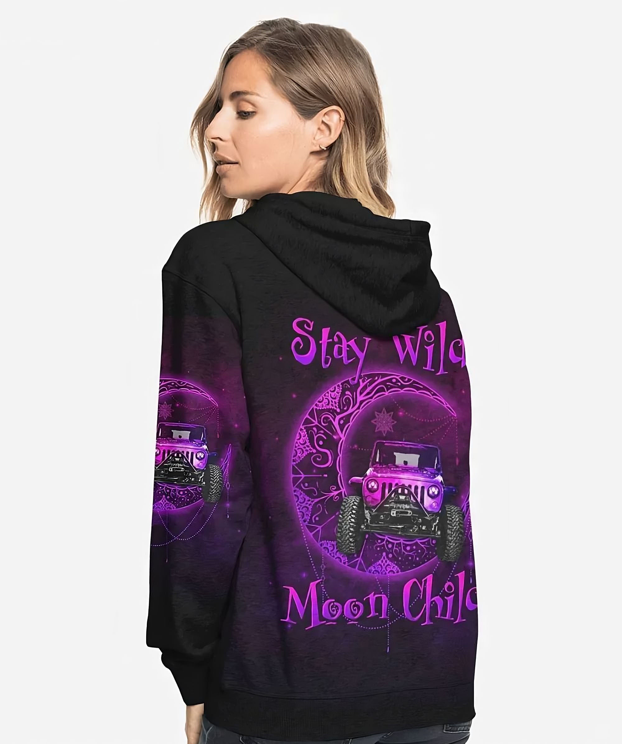 stay-wild-moon-child-jeep-girl-all-over-print-black-hoodie