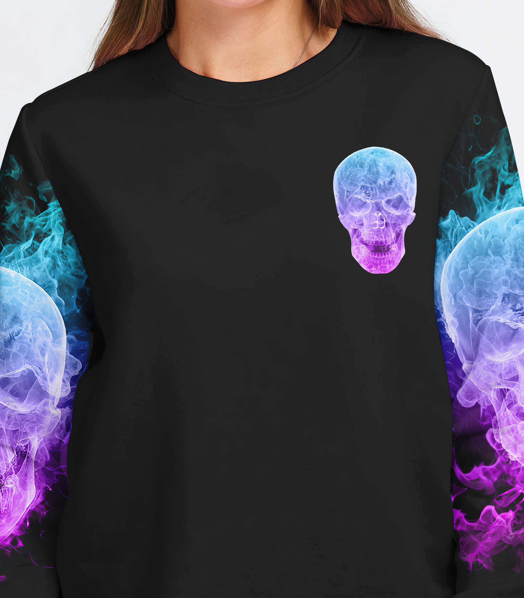 always-a-strong-women-fire-skull-all-over-print-sweatshirt