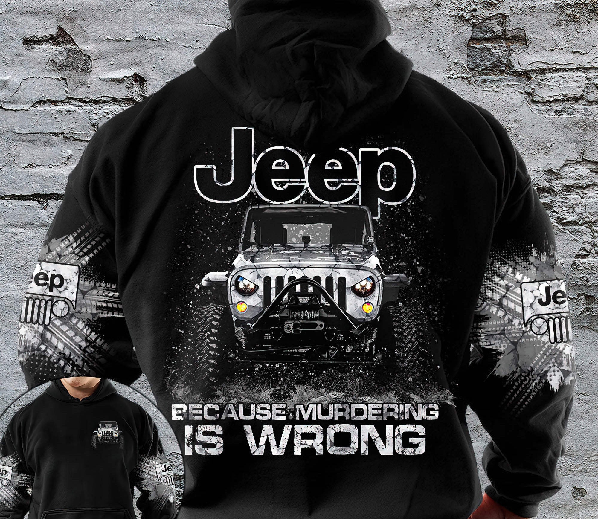 jeep-because-hoodie