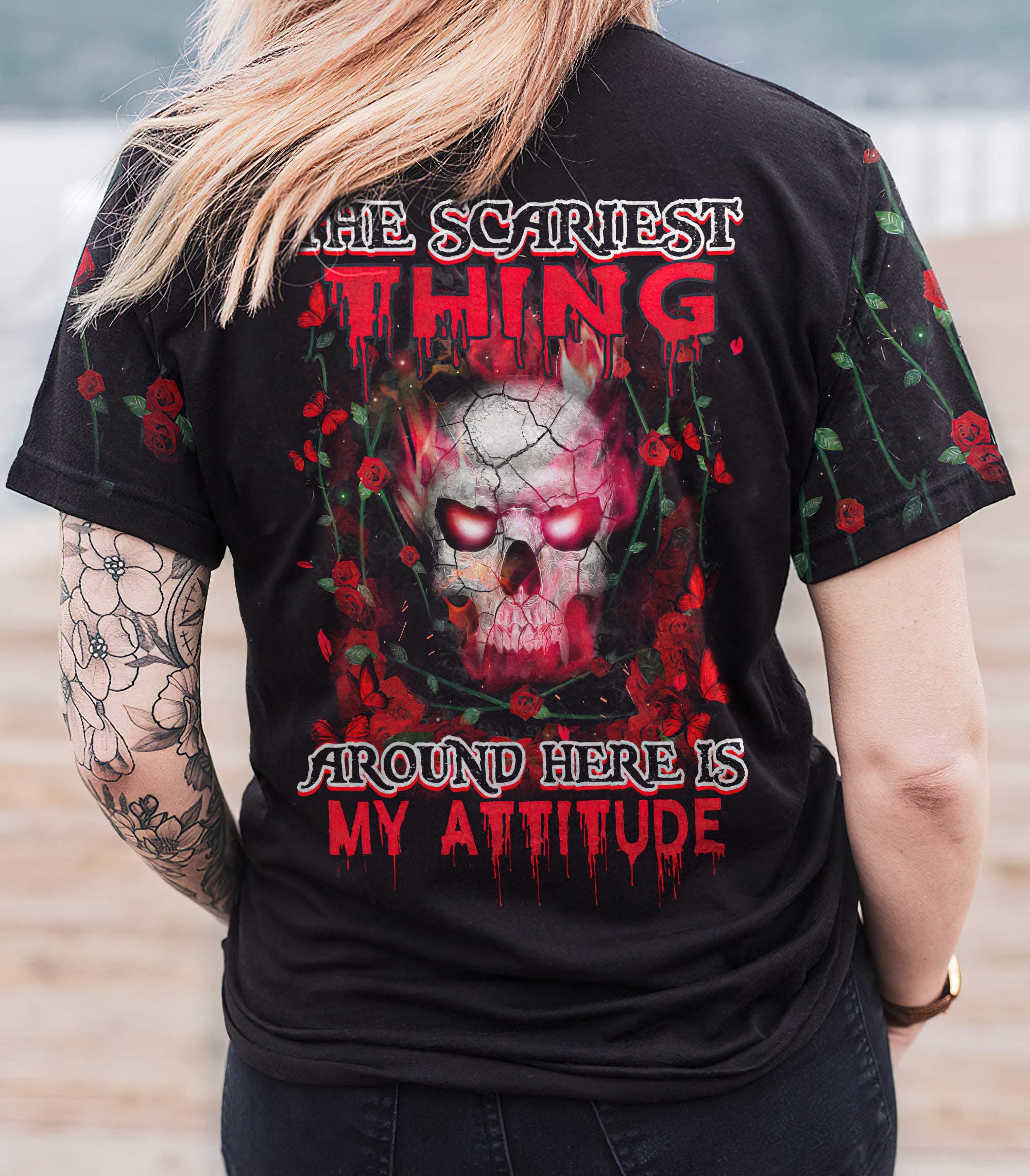 the-scariest-thing-fire-skull-all-over-print-t-shirt