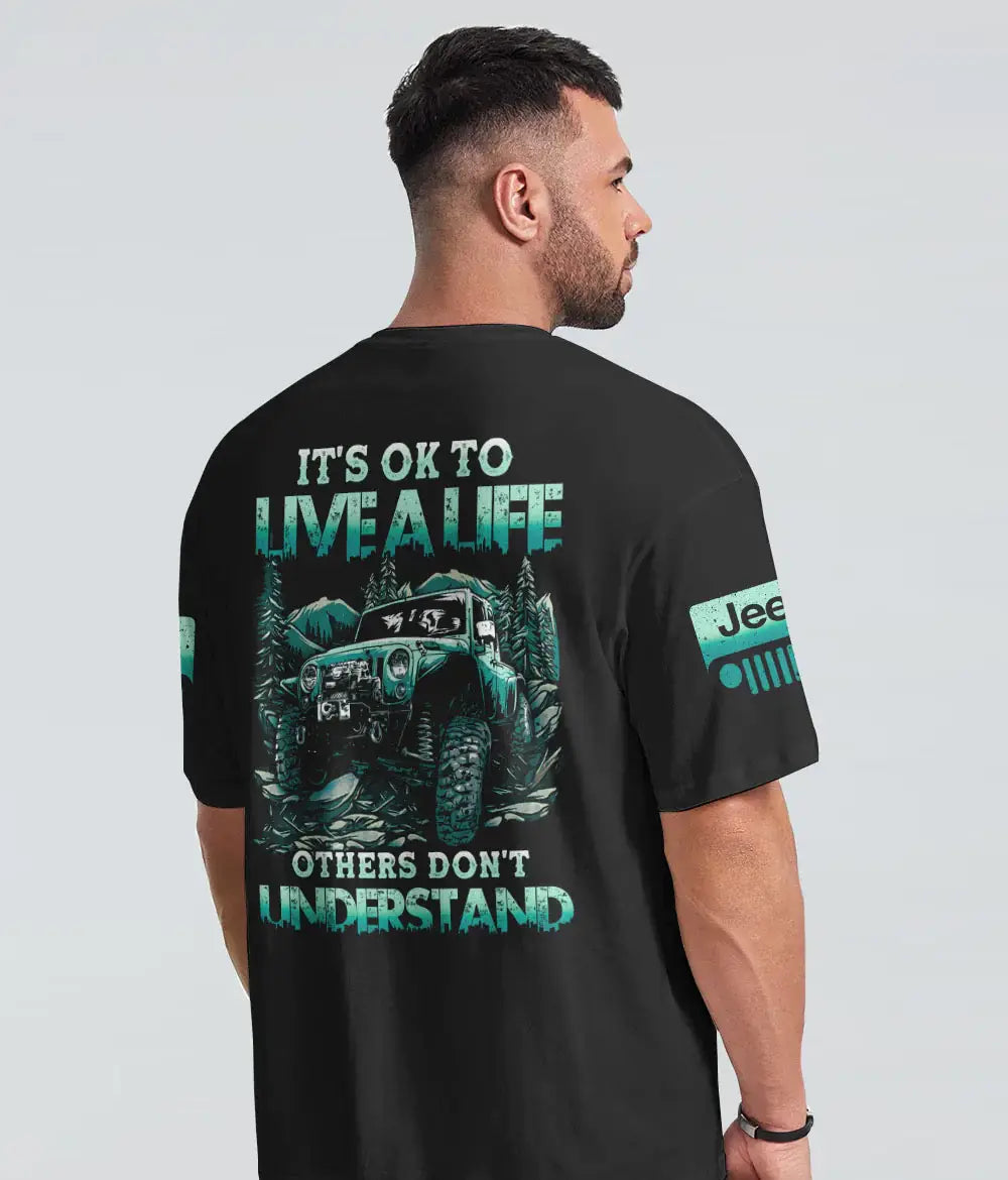 its-okay-to-live-a-jeep-life-t-shirt