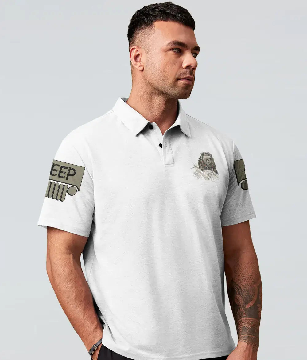 always-take-the-scenic-route-drawing-jeep-polo-shirt