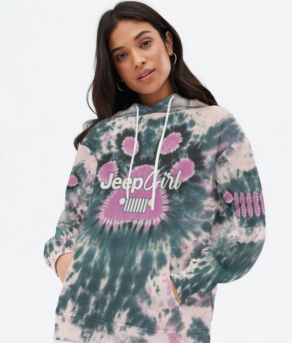 jeep-girl-dog-paw-tie-dye-hoodie