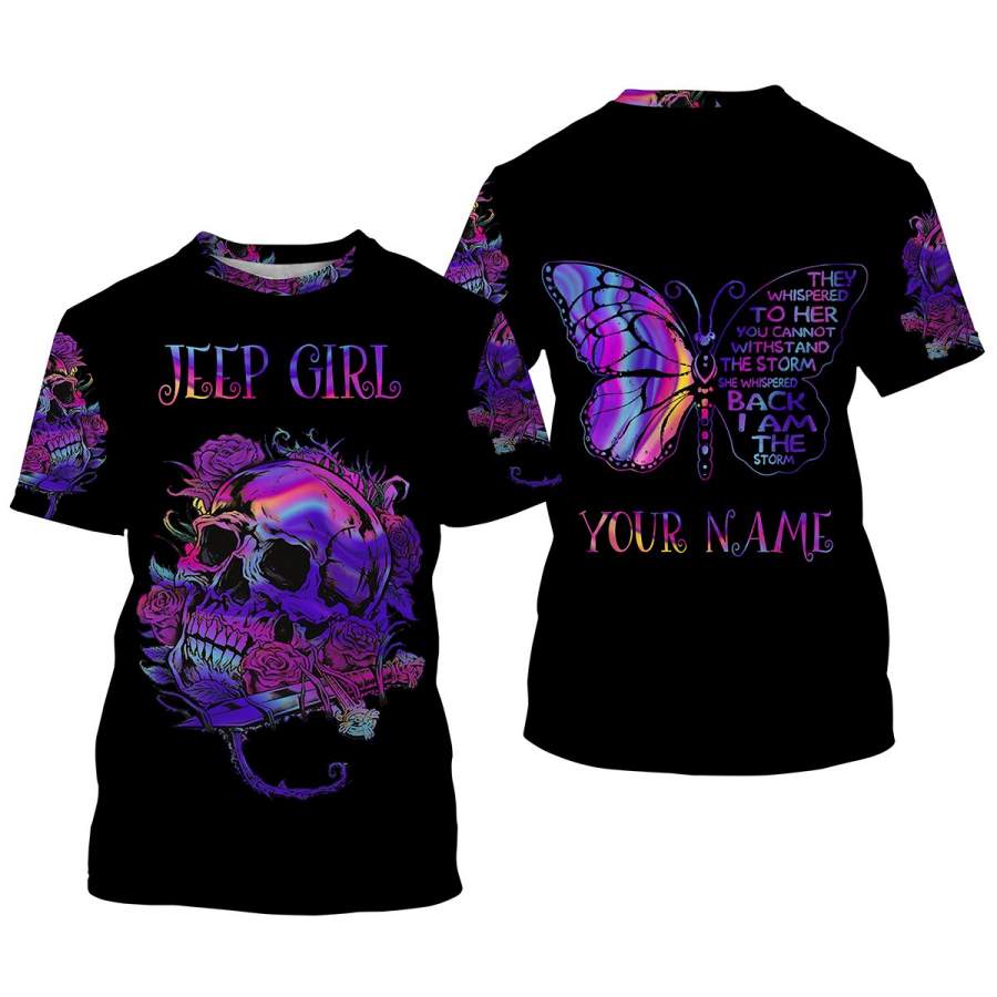Hot Jeep girls Custom Jeep Shirts meaningful quote All over print shirts quote Jeep Clothing for girl and women  – IPH2447