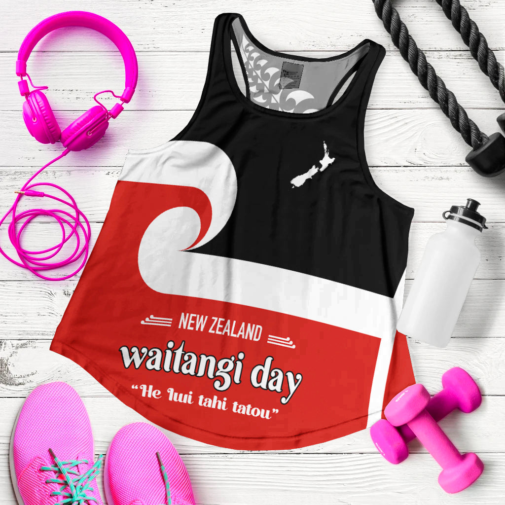 custom-personalised-waitangi-day-women-racerback-tank-maori-fern-and-tino-rangatiratanga-flag-lt13