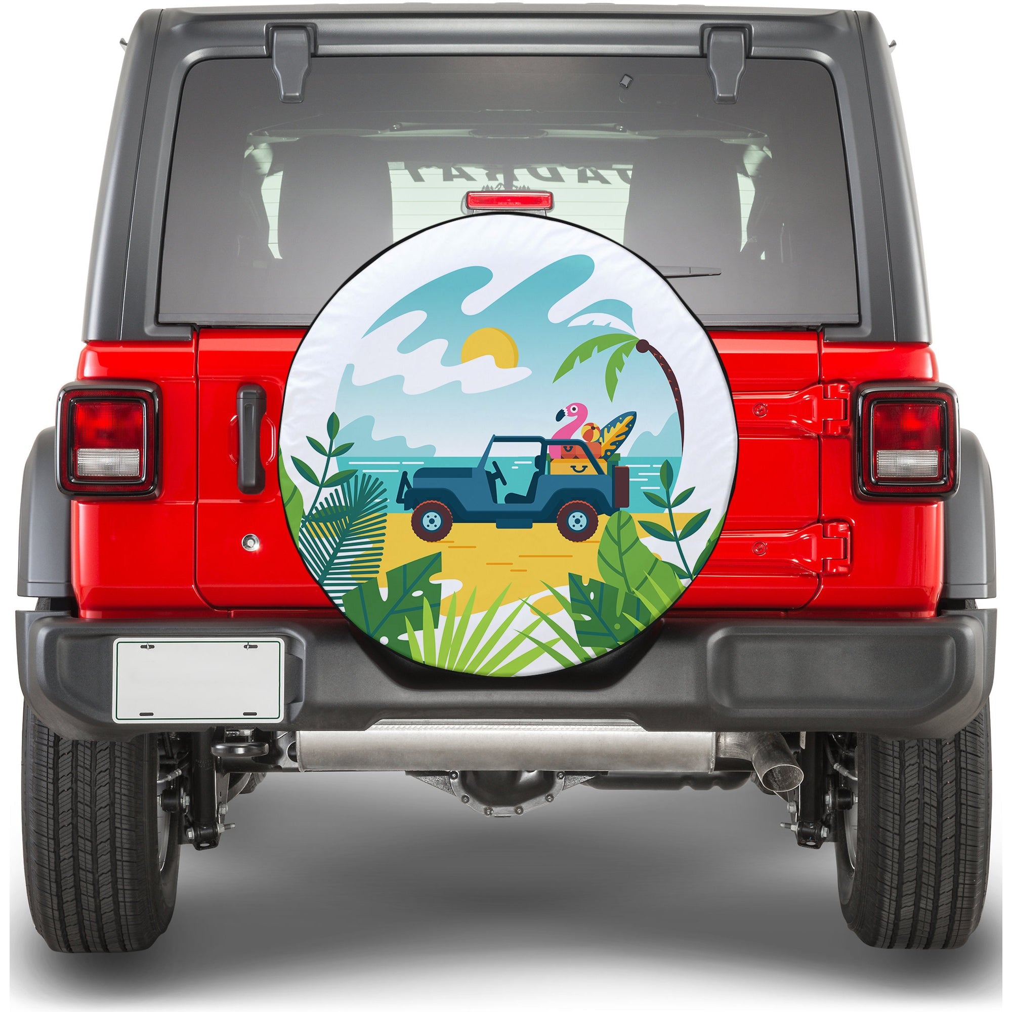 Jeep Summertime Spare Tire Cover - LT12