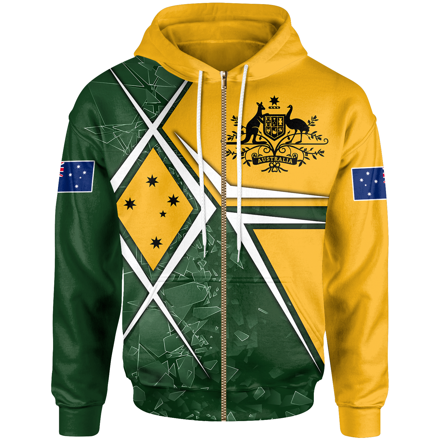 zip-up-hoodie-aussie-flag-green