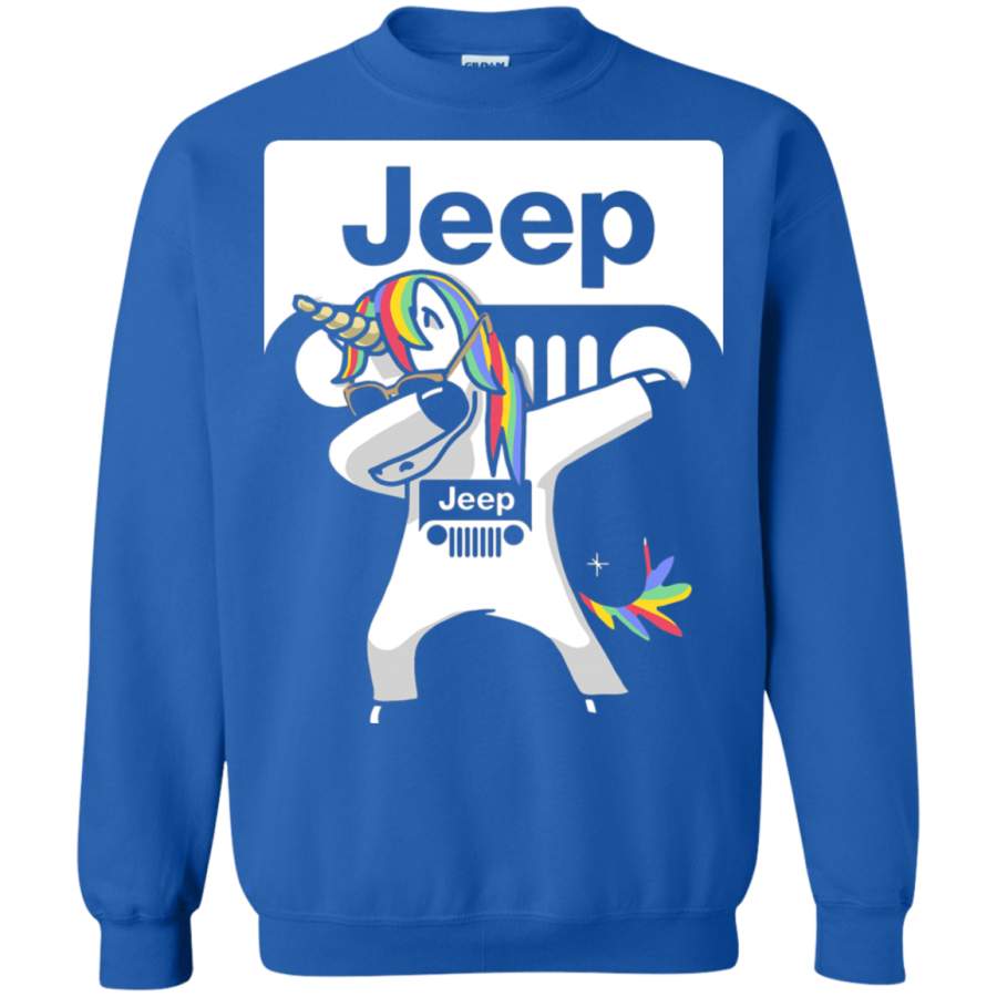 agr-car-i-flippin-love-jeep-dabbing-hip-hop-unicorn-sweatshirt