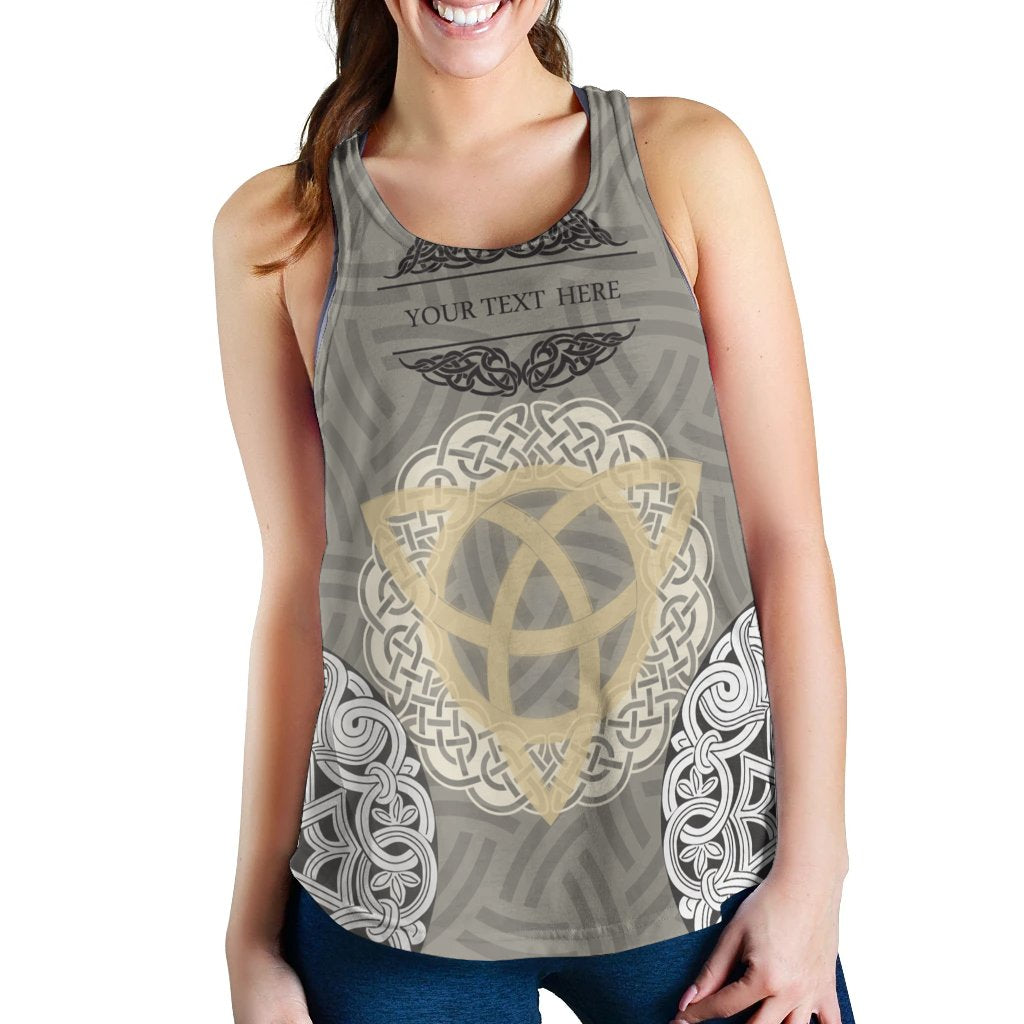 custom-text-celticone-womens-racerback-tank-tree-of-triquetra