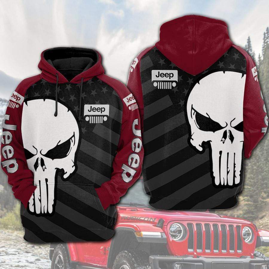 personalized-customized-skull-jeep-american-flag-red-black-hoodie-3d