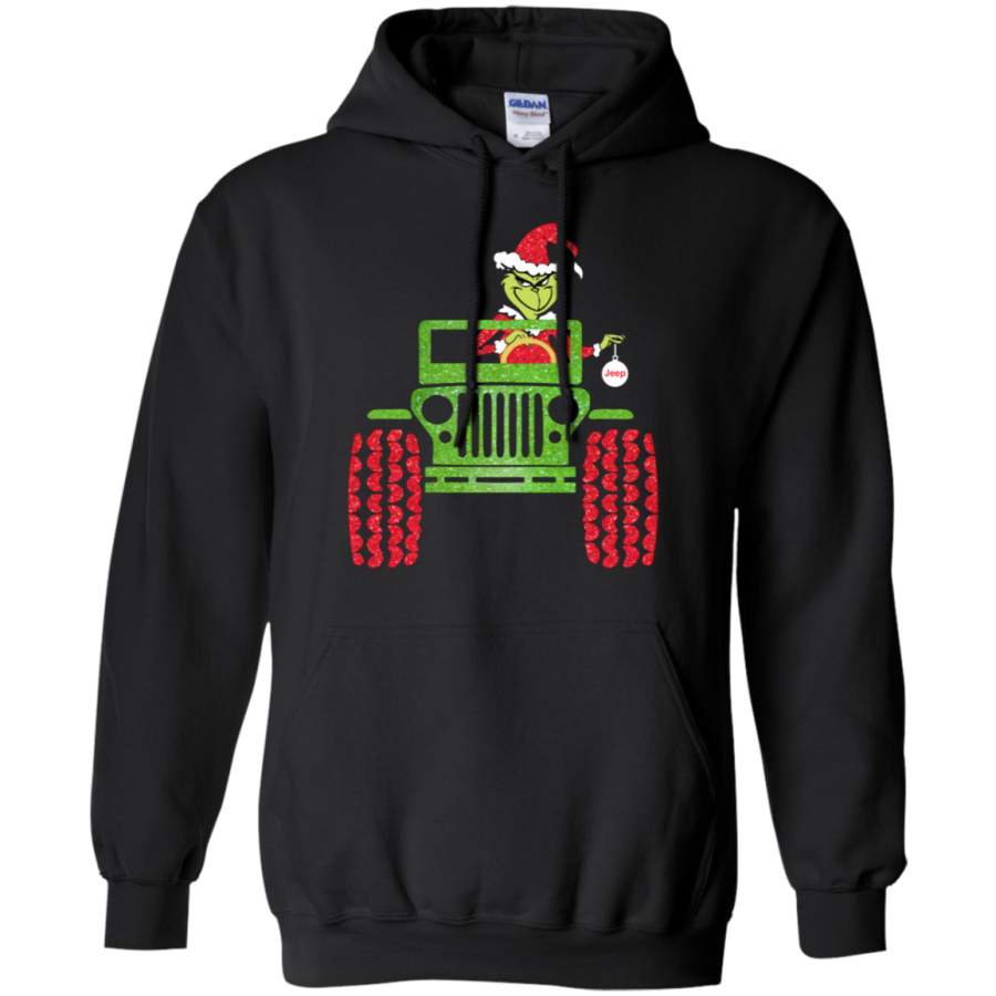 grinch-driving-jeep-christmas-sweater-hoodie