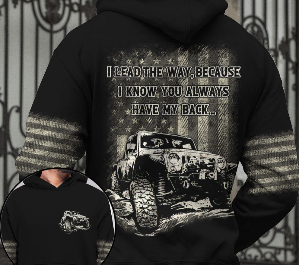 I Lead The Way Jeep Couple All Over Print