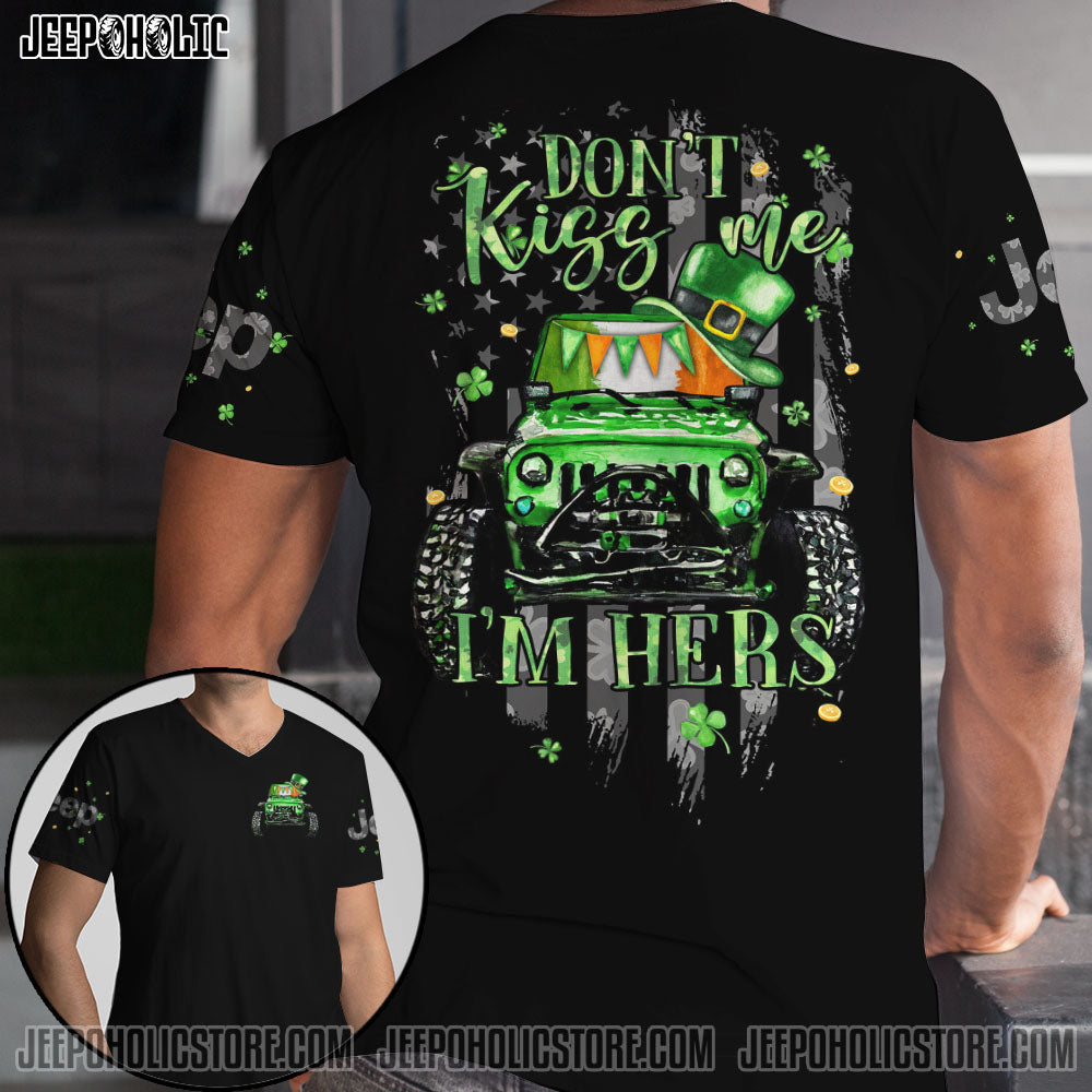 Don't Kiss Me Couple Jeep All Over Print