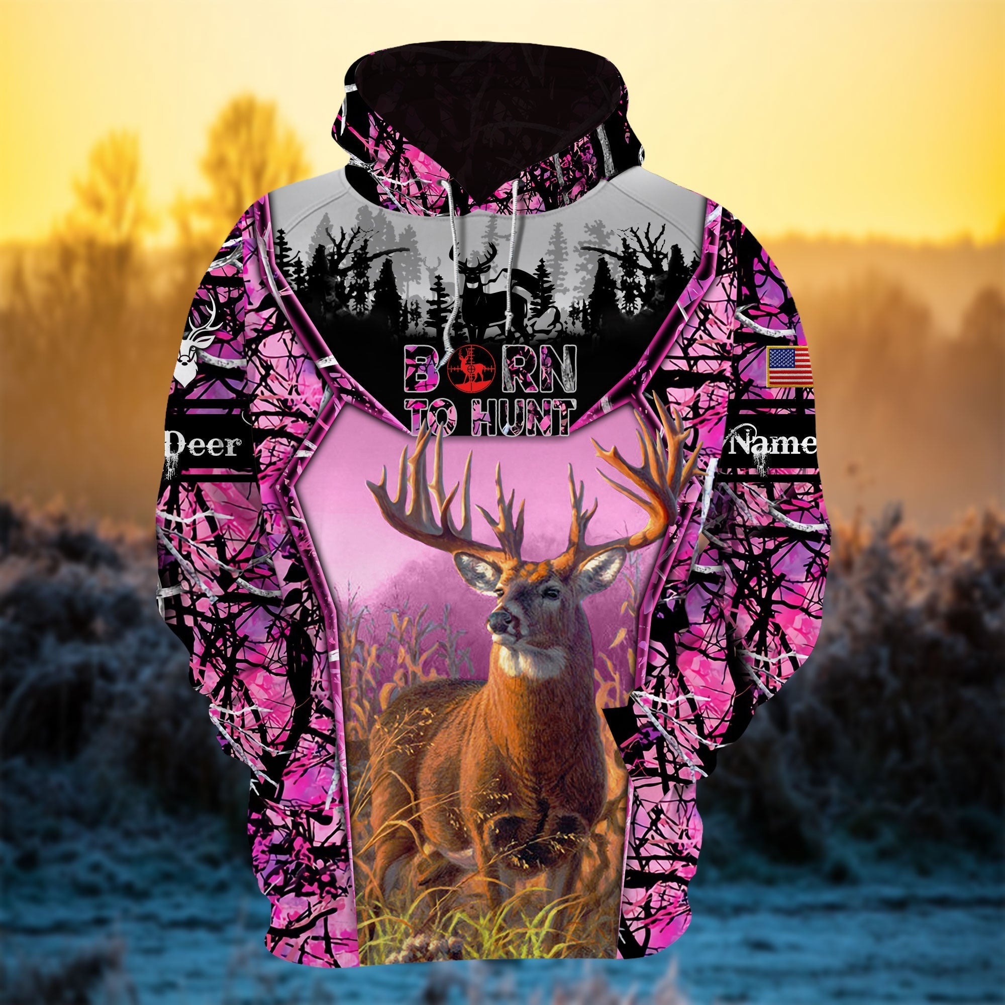 aldo-righetti-hunting-hoodie-3d-multicolored-camo-personalized