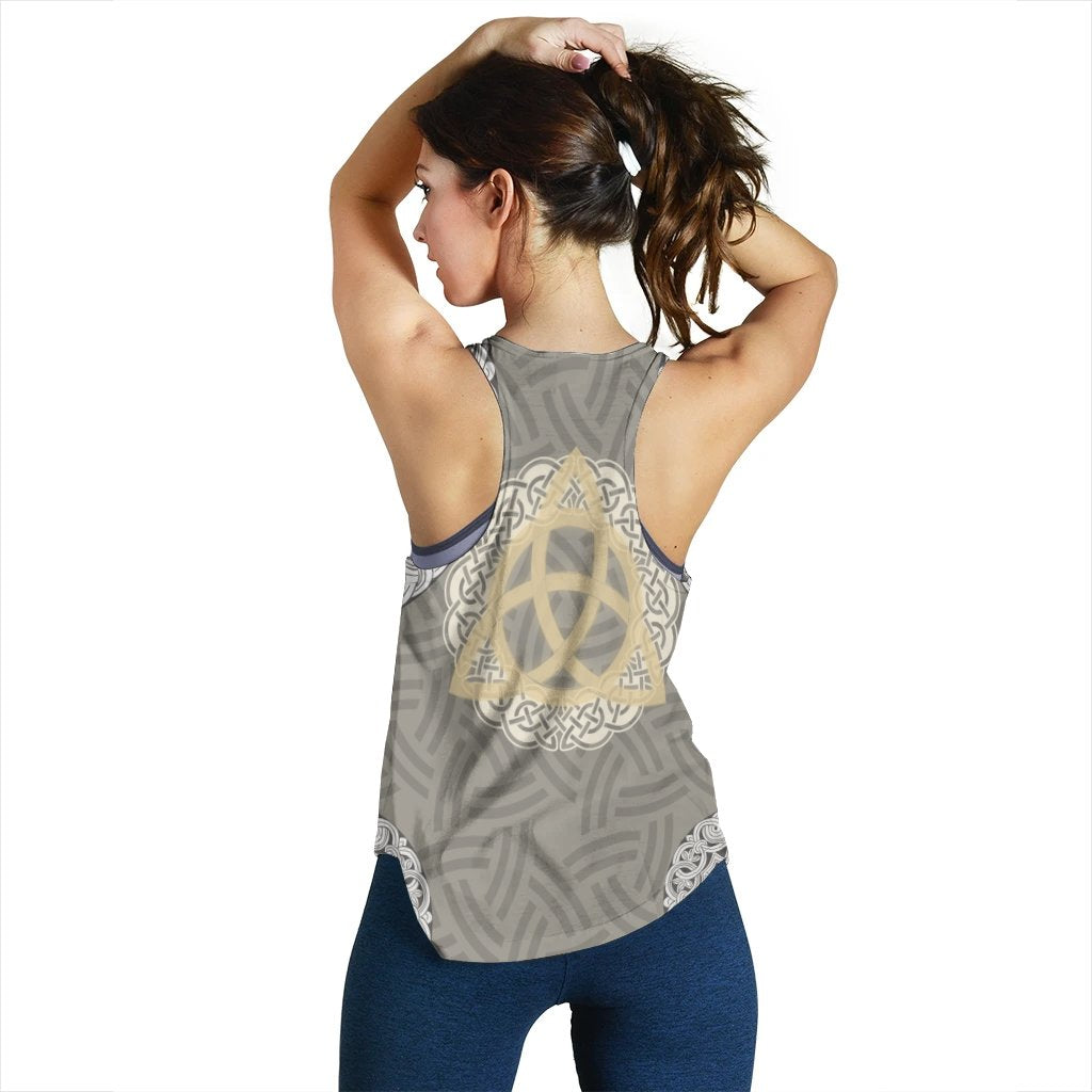 custom-text-celticone-womens-racerback-tank-tree-of-triquetra