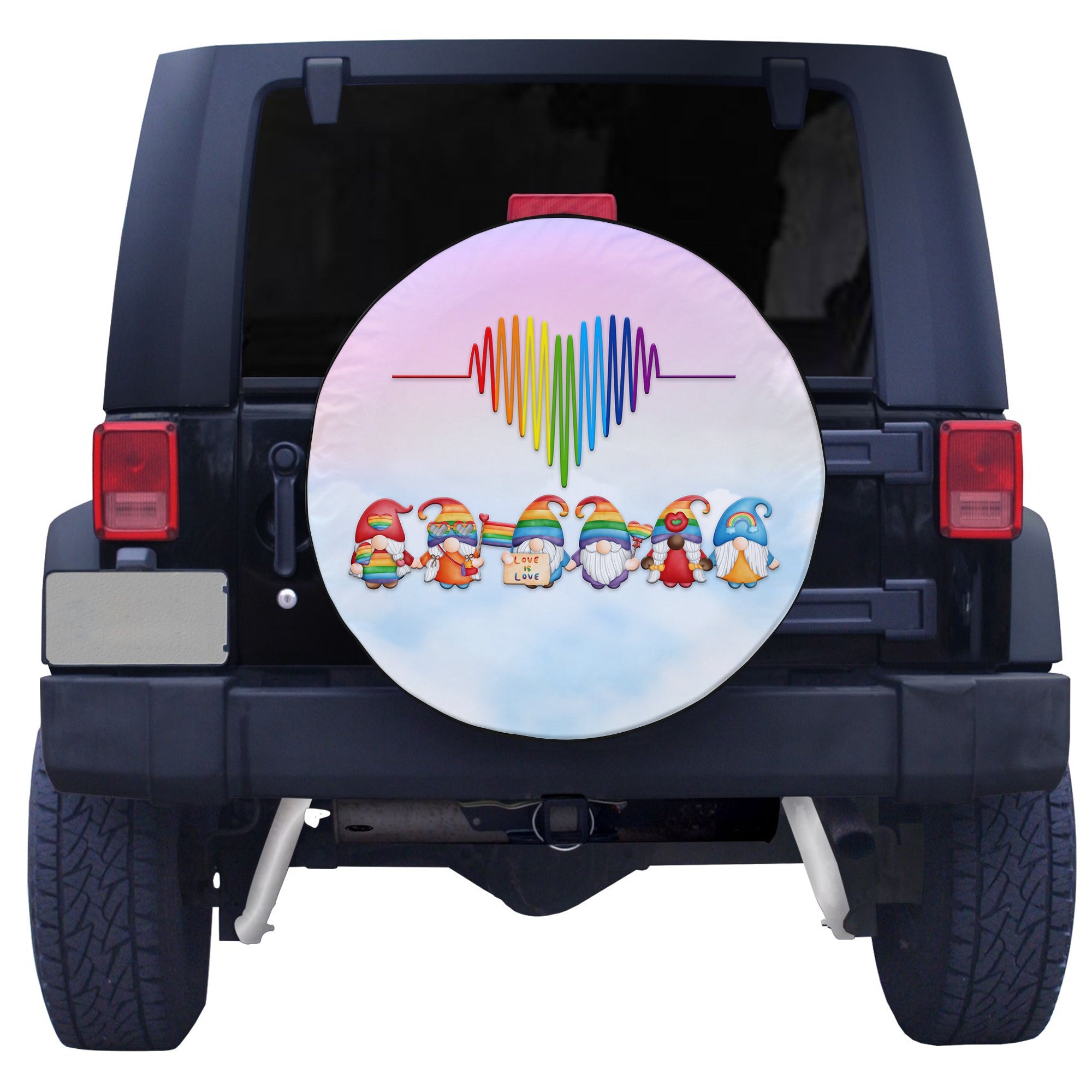 LGBT Gnomes Spare Tire Cover - LT12