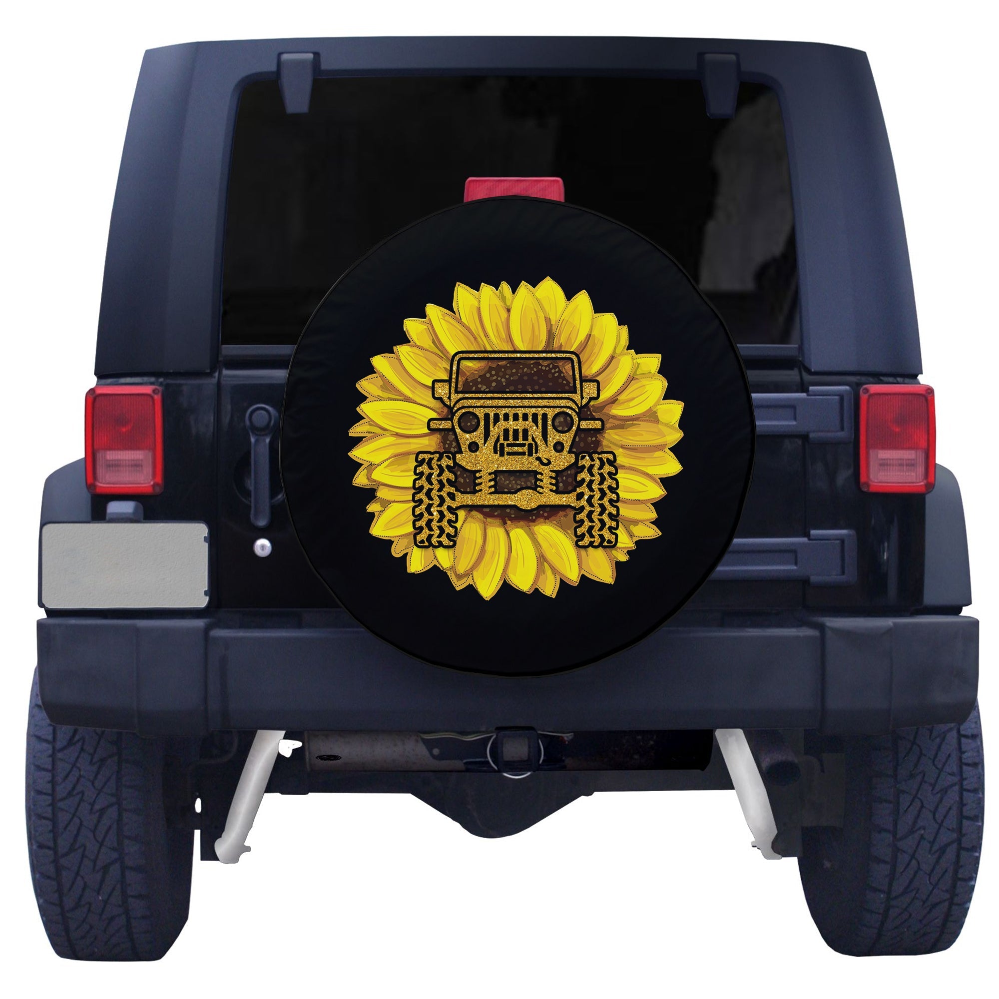 Jeep Sunflower Spare Tire Cover - LT12