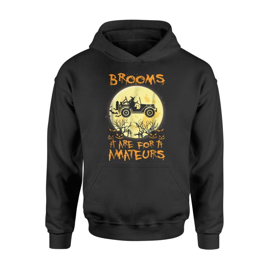 brooms-are-for-amateurs-halloween-costume-jeep-halloween-hoodie