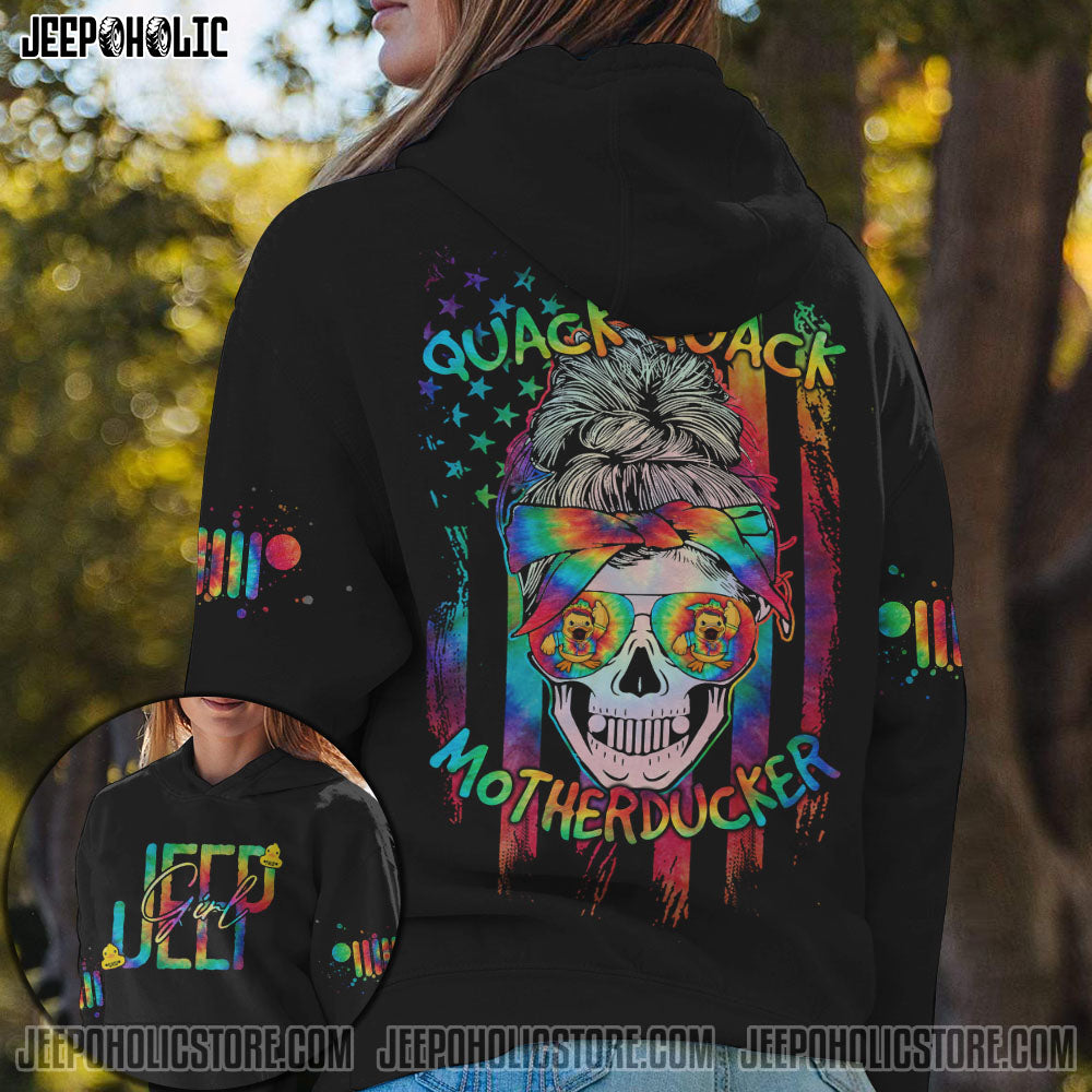 Motherducker Messy Bun Jeep All Over Print